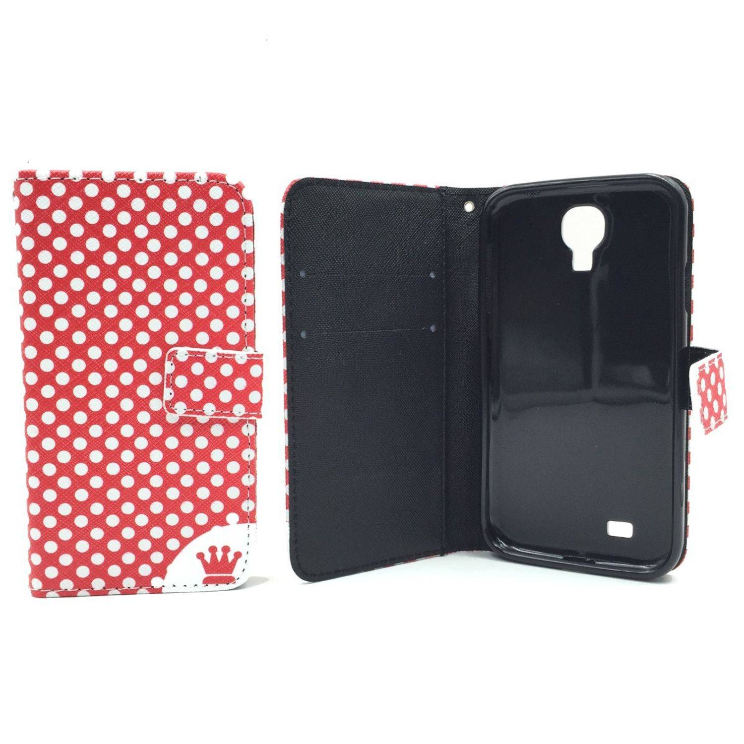 Samsung Galaxy S4 Handyhülle Bookcover Rot