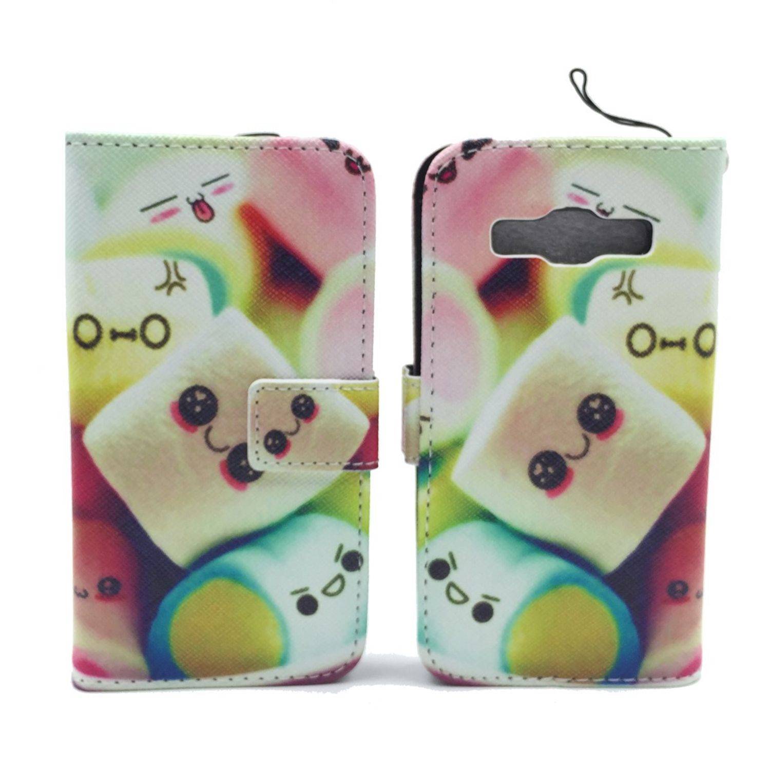 Samsung Galaxy A3 (2015) Handyhülle Bookcover Mehrfarbig