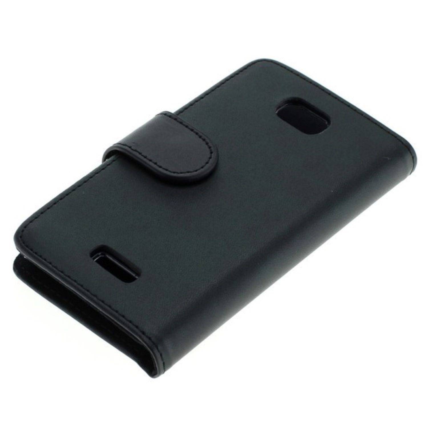 Huawei Y5 Handyhülle Backcover Schwarz