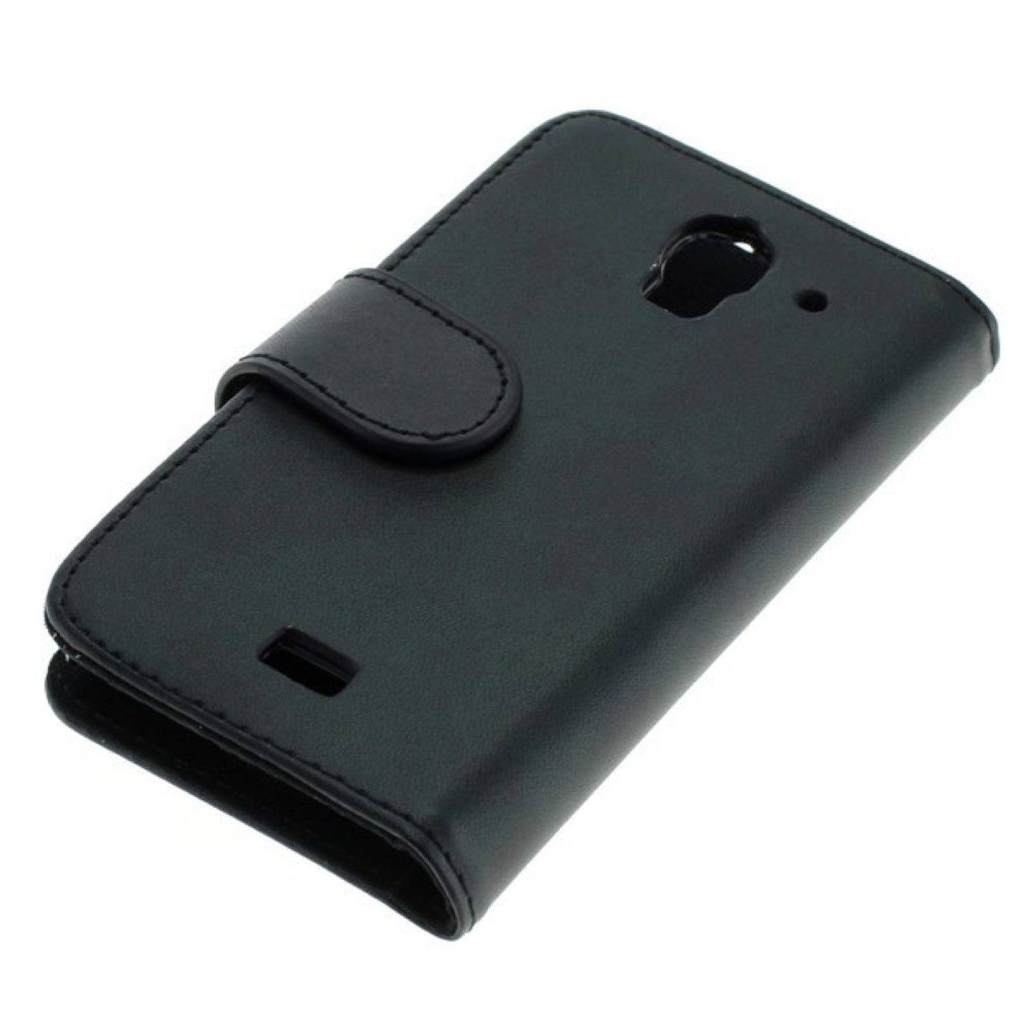 Huawei Y3 Handyhülle Backcover Schwarz