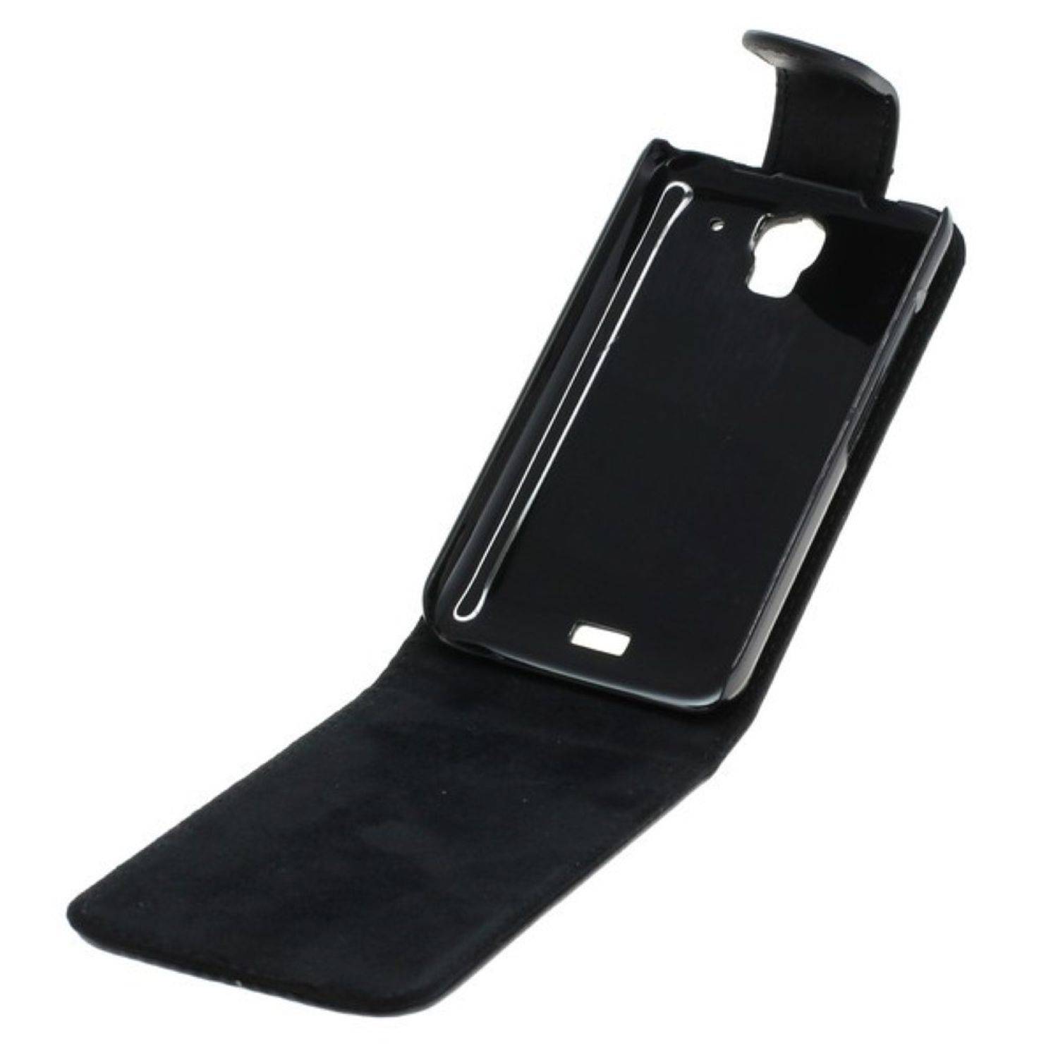 Huawei Y5 Handyhülle Backcover Schwarz