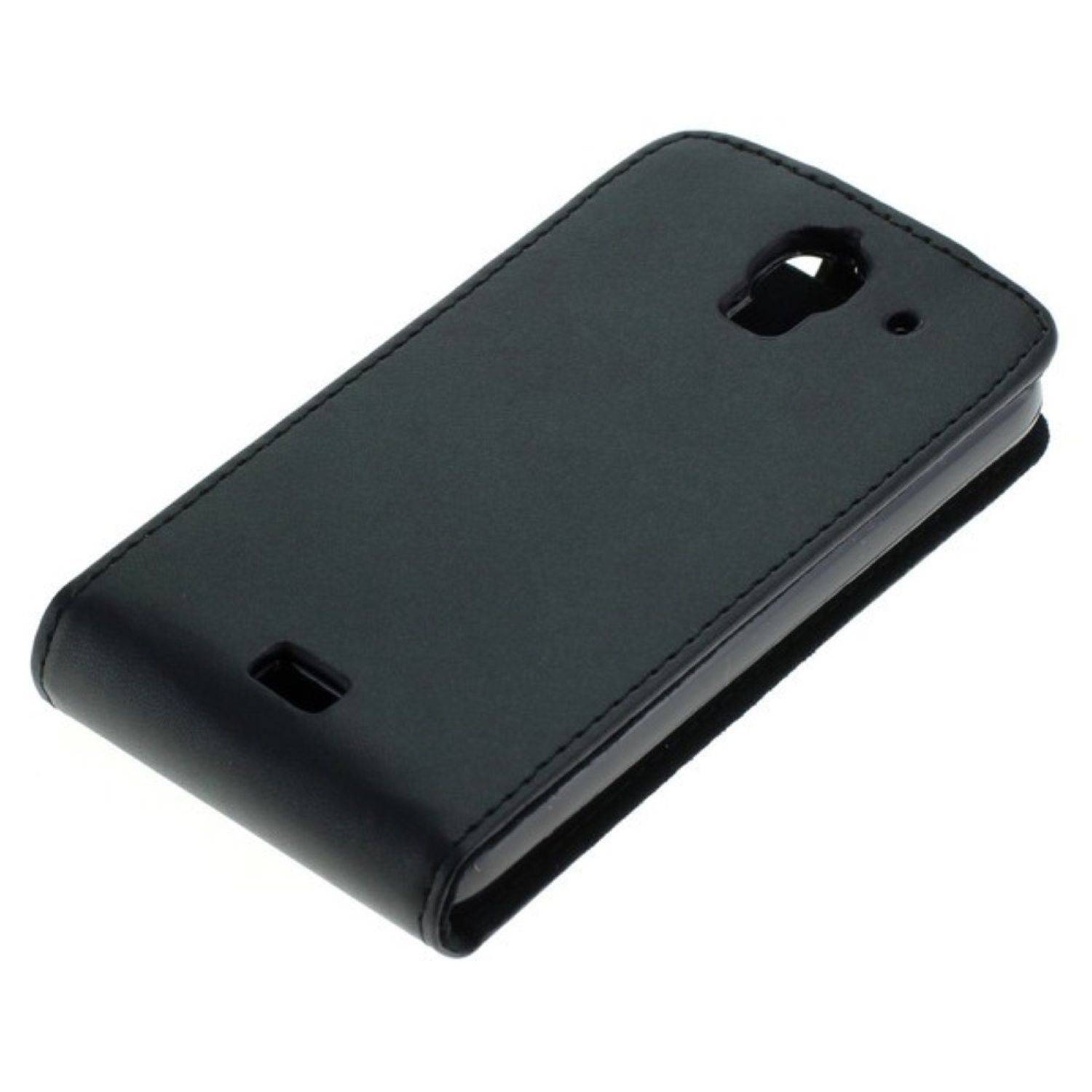 Huawei Y3 Handyhülle Backcover Schwarz