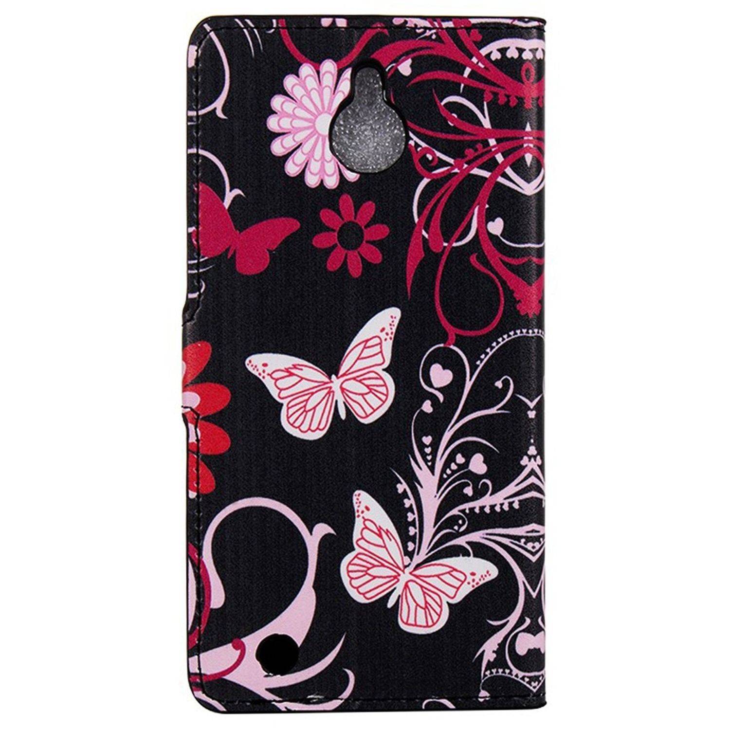 Microsoft Lumia 850 Handyhülle Backcover Schwarz