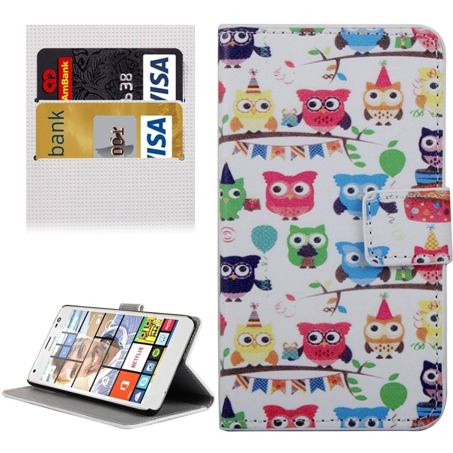 Microsoft Lumia 850 Handyhülle Backcover Mehrfarbig