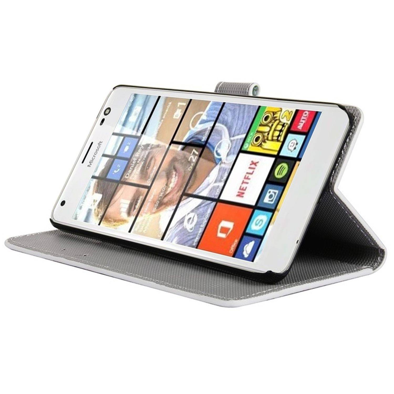 Microsoft Lumia 850 Handyhülle Backcover Mehrfarbig