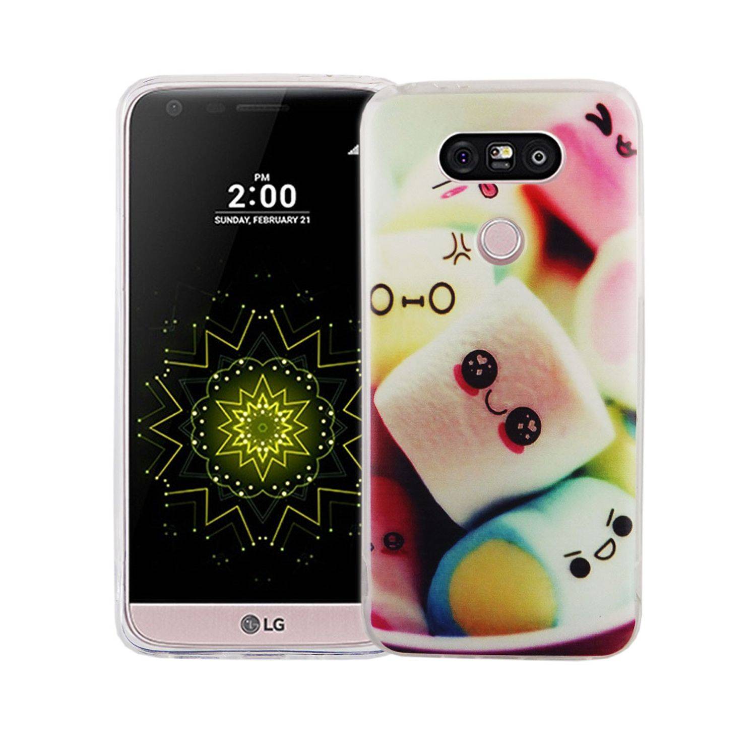 LG G5 Handyhülle Bumper Backcover Mehrfarbig