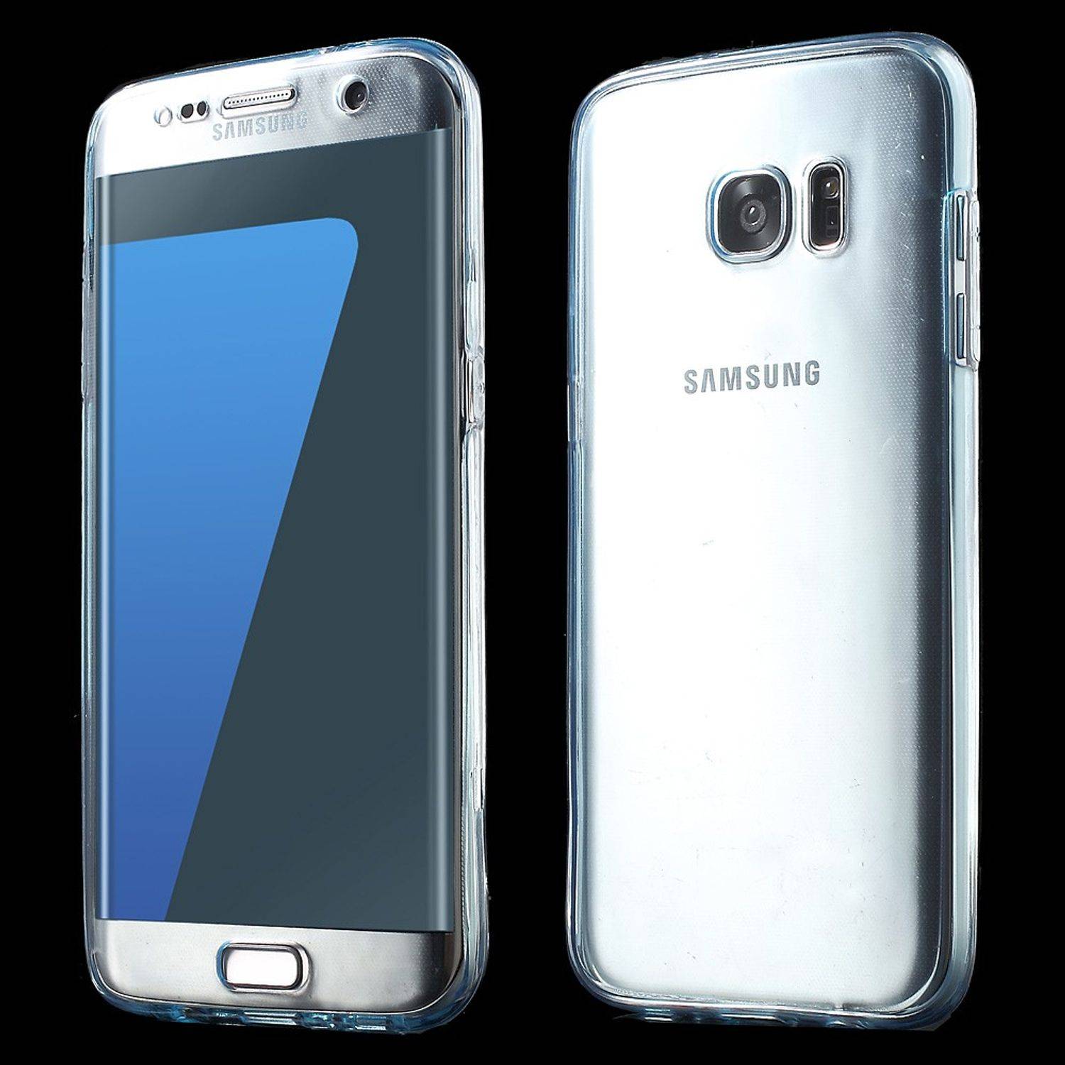 Samsung Galaxy S7 Edge Handyhülle Backcover Transparent