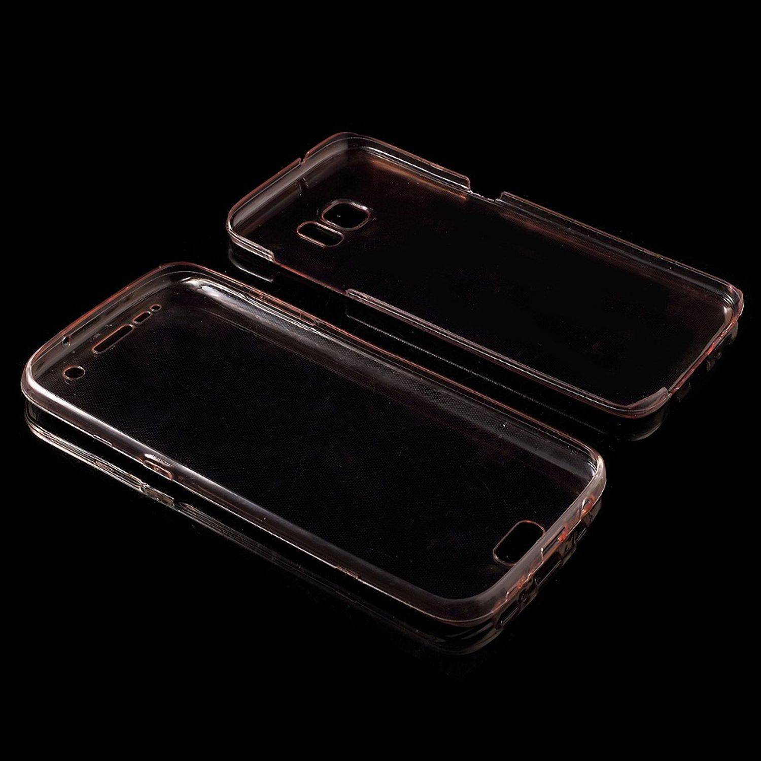 Samsung Galaxy S7 Edge Handyhülle Backcover Transparent