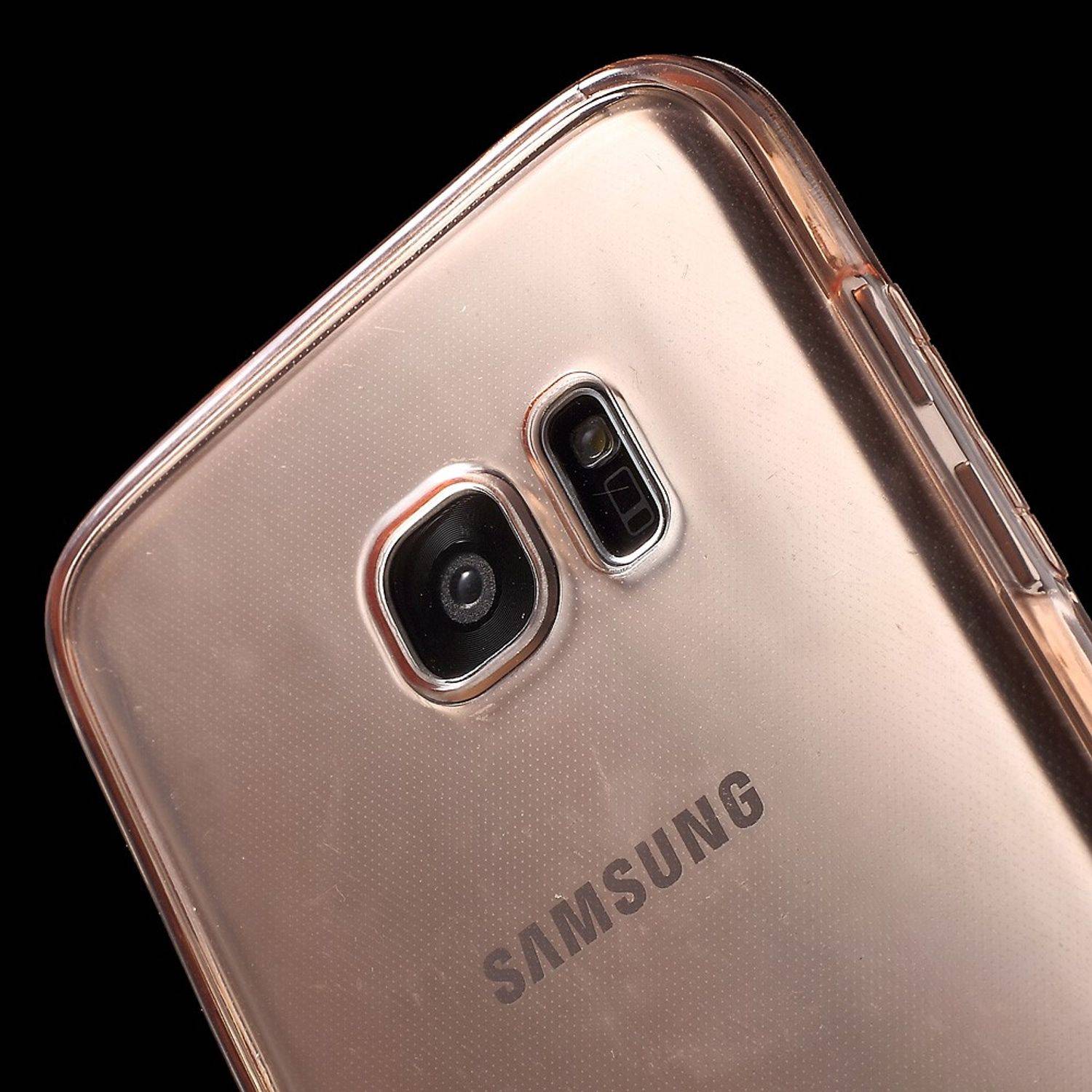Samsung Galaxy S7 Edge Handyhülle Backcover Transparent
