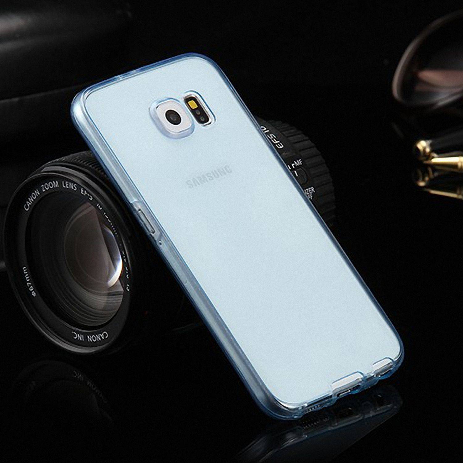 Samsung Galaxy S6 Handyhülle Backcover Transparent