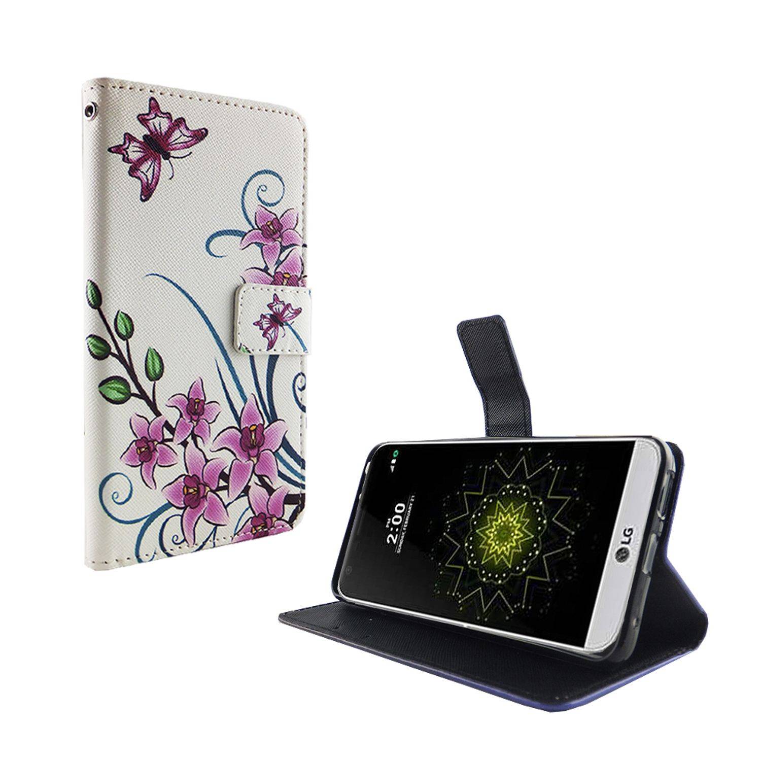 LG G6 Handyhülle Bookcover Weiß