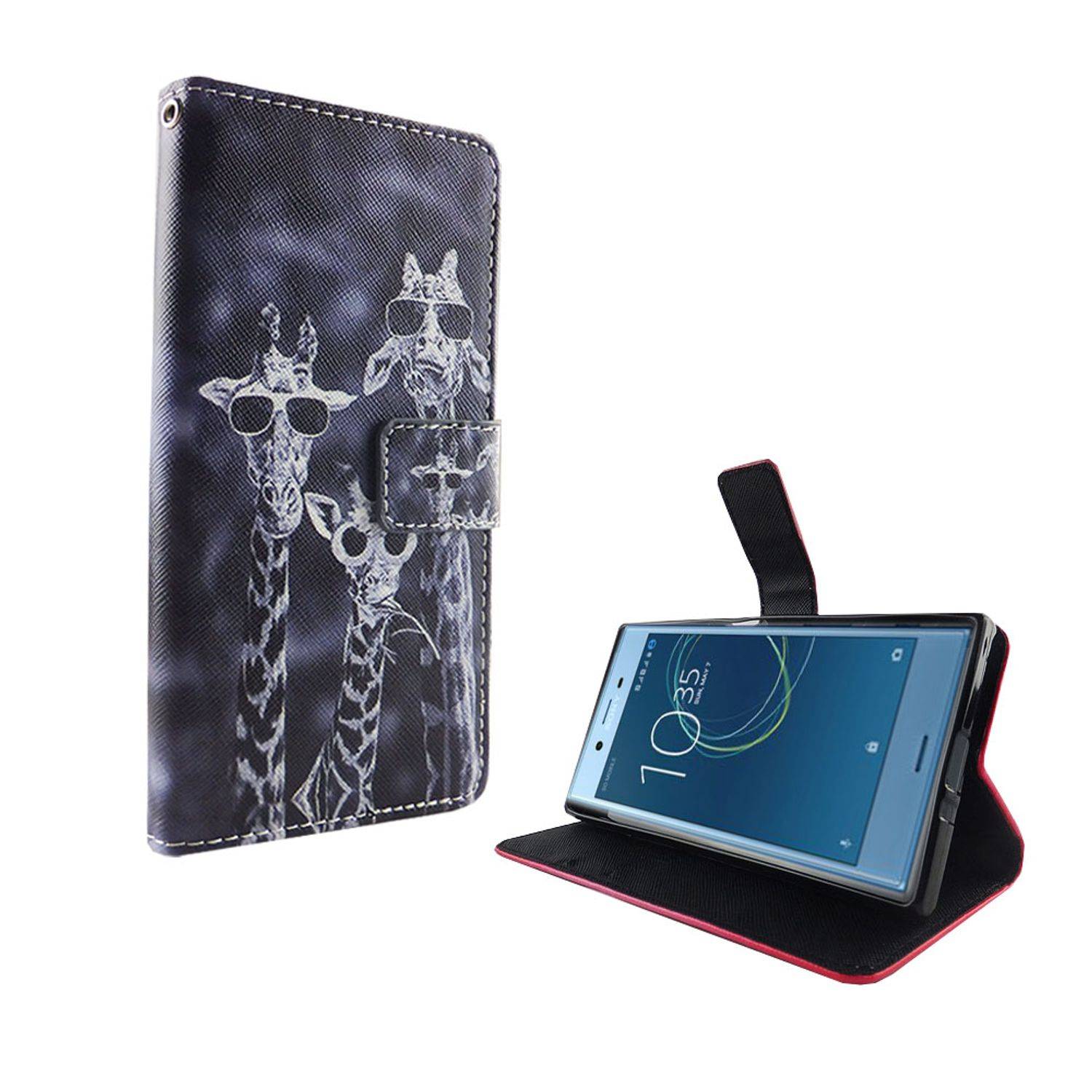 Sony Xperia XZs Handyhülle Bookcover Mehrfarbig