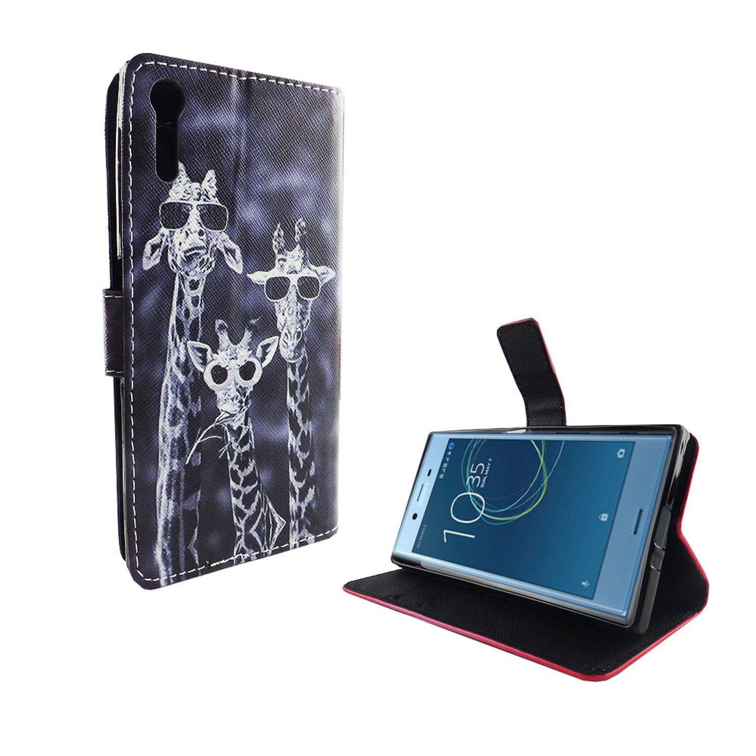Sony Xperia XZs Handyhülle Bookcover Mehrfarbig