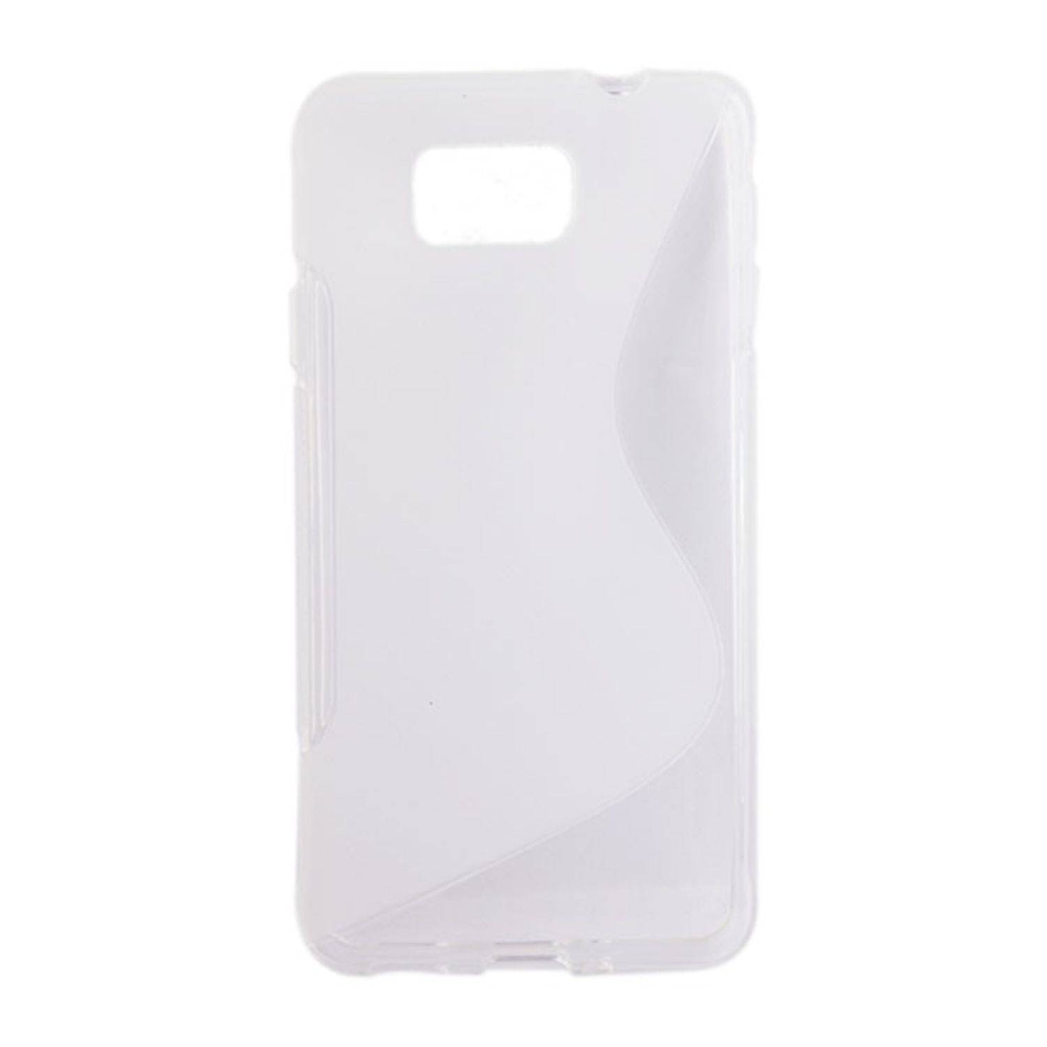 Samsung Galaxy Alpha Handyhülle Backcover Transparent