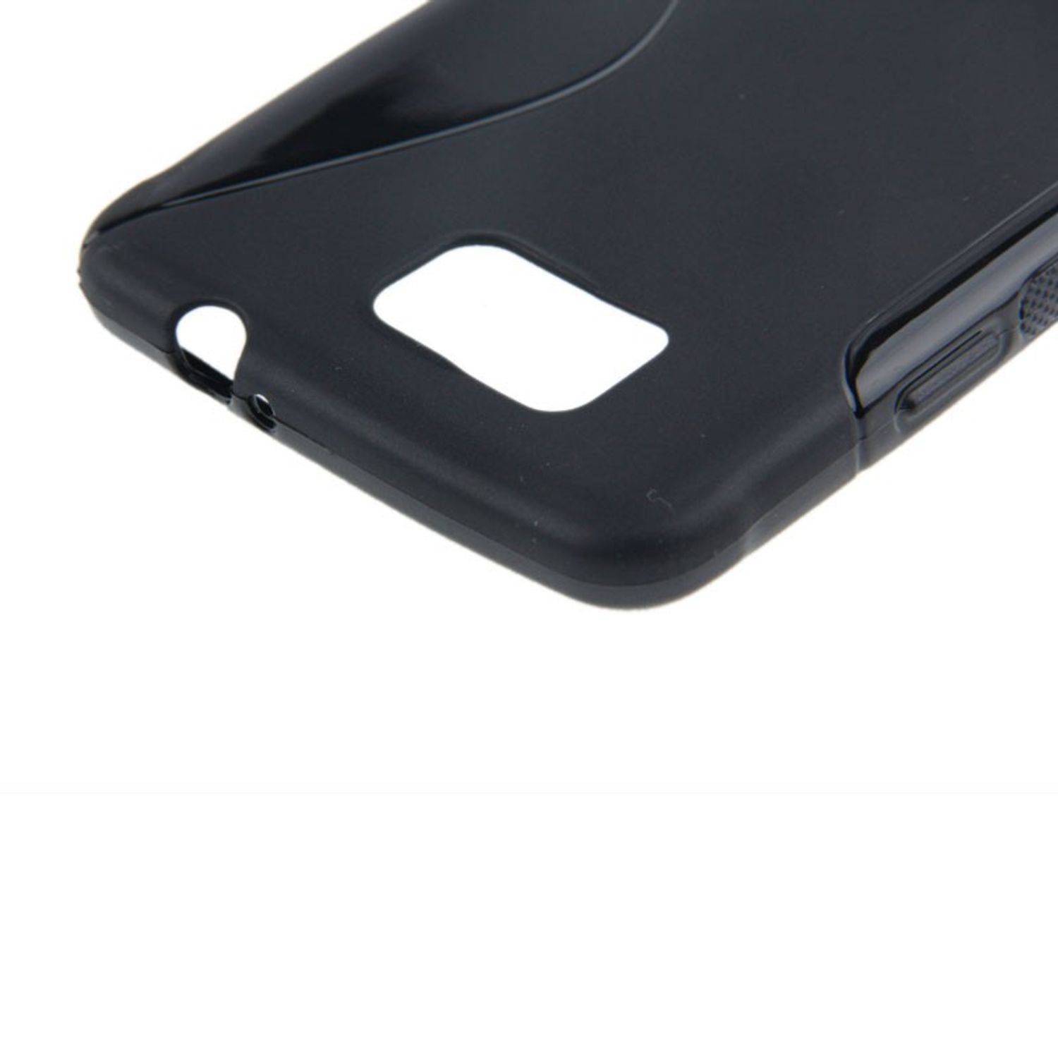 Samsung Galaxy Alpha Handyhülle Backcover Grau