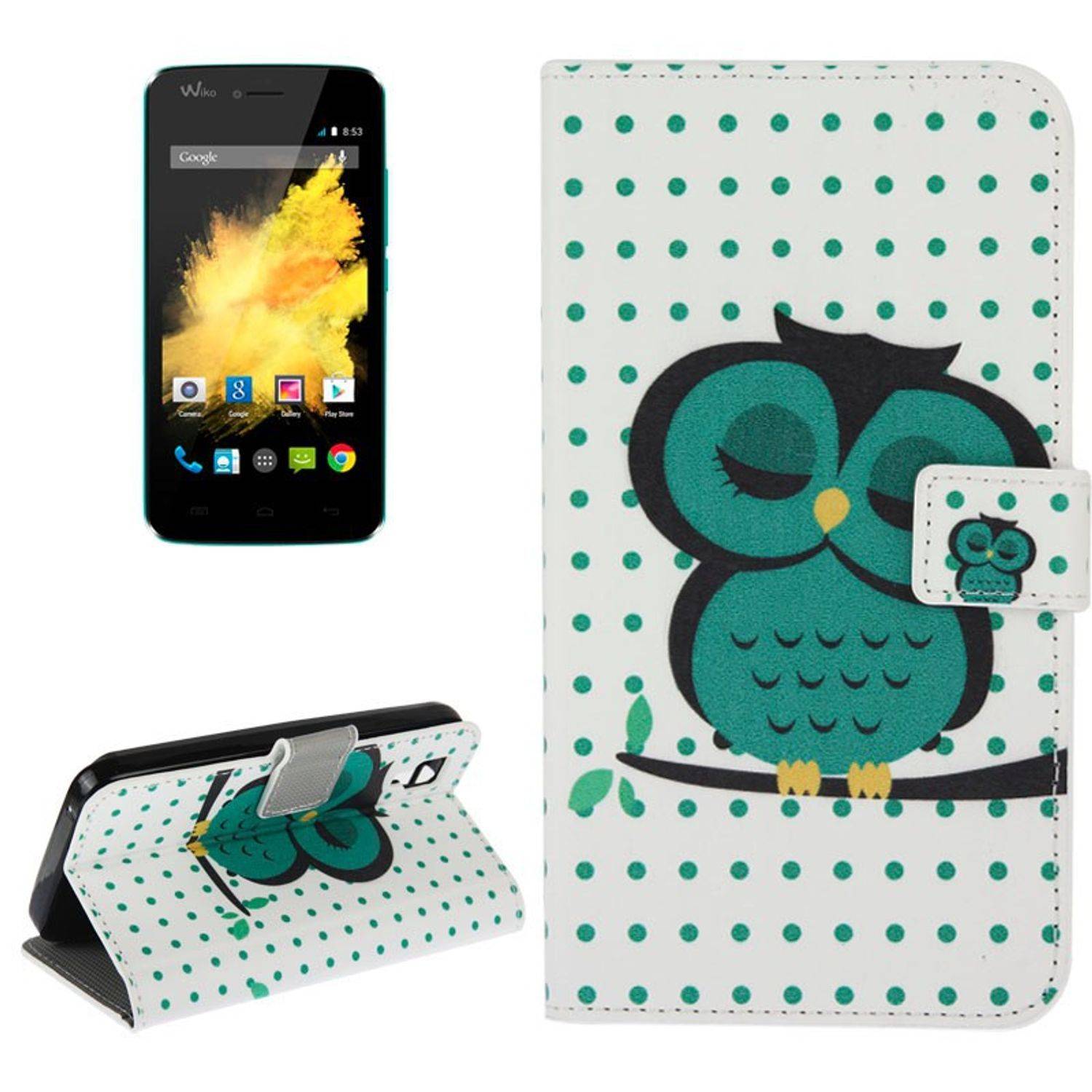 Wiko Sunset Handyhülle Backcover Mehrfarbig