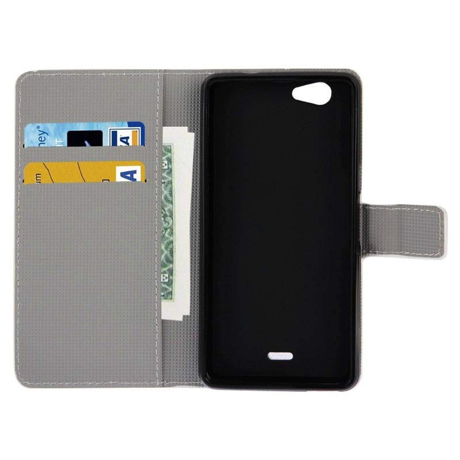 Wiko Sunset Handyhülle Backcover Mehrfarbig