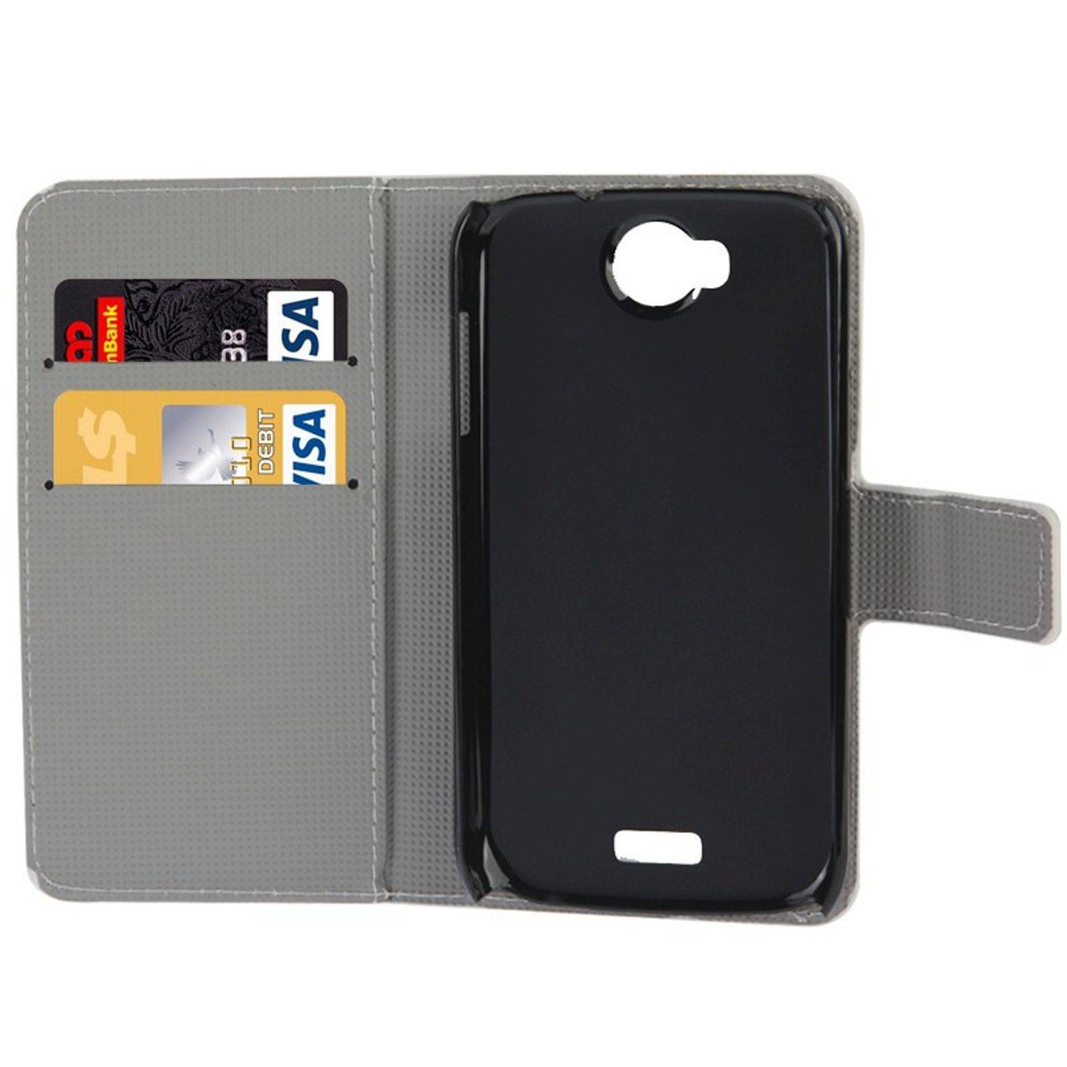 Wiko Darkmoon Handyhülle Backcover Mehrfarbig