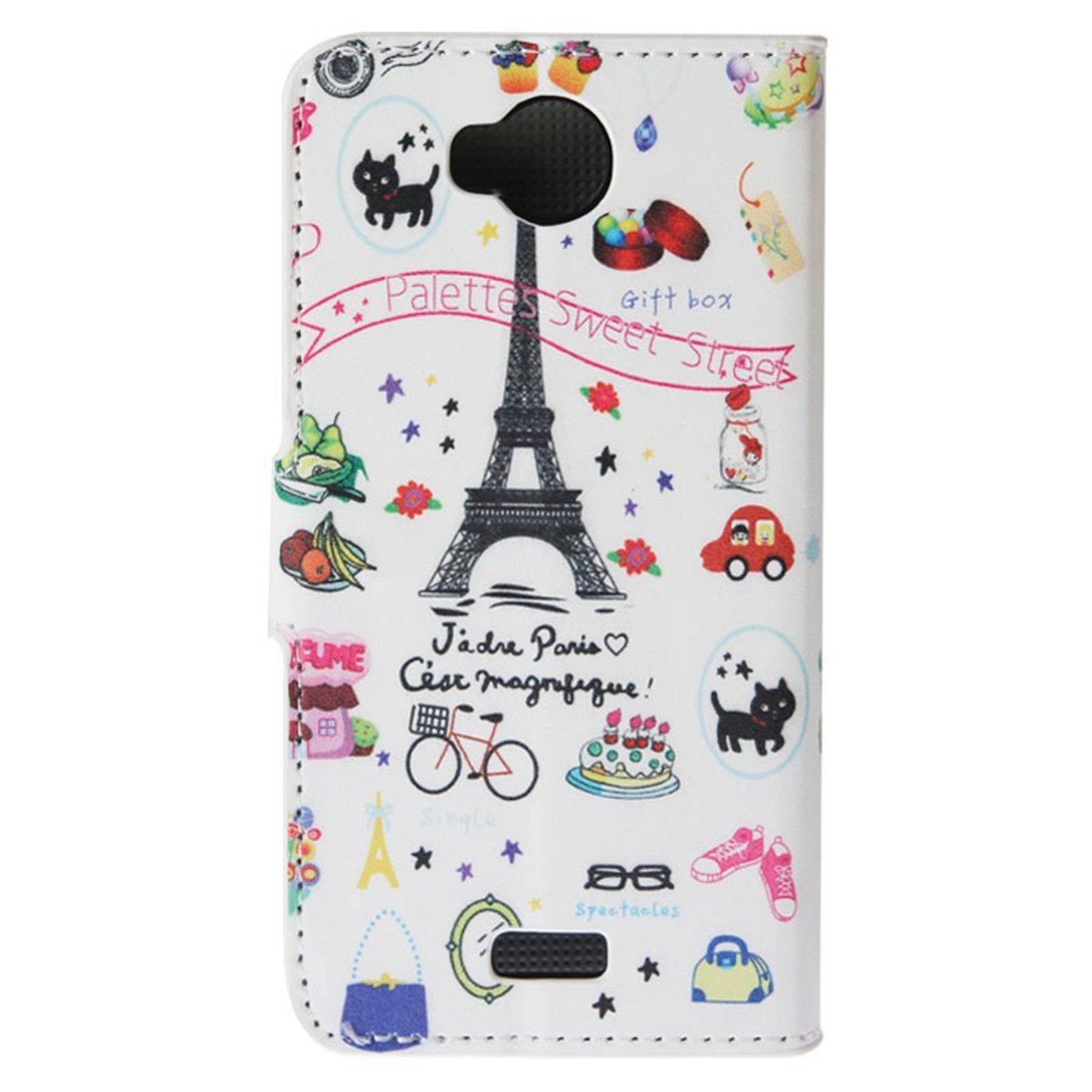 Wiko Darkmoon Handyhülle Backcover Mehrfarbig
