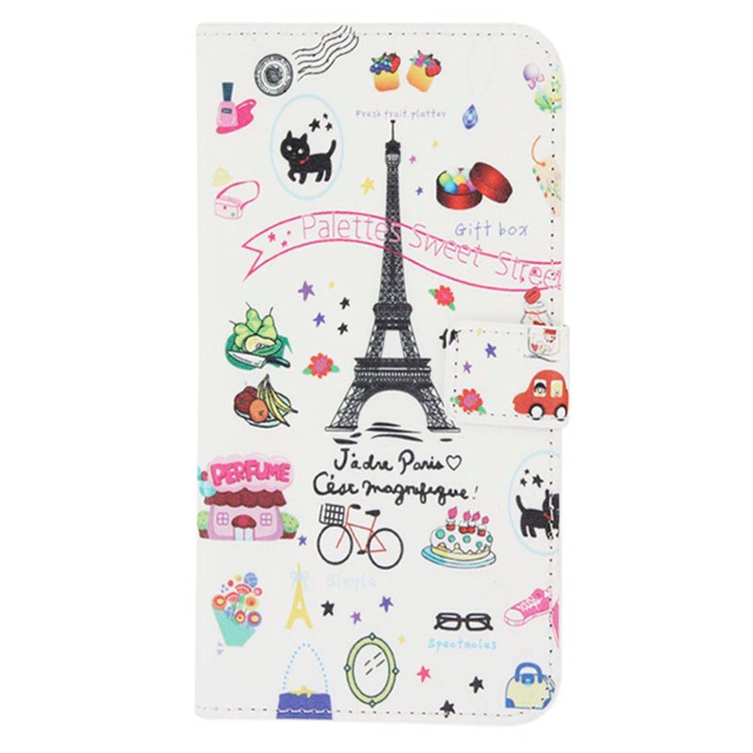Wiko Darkmoon Handyhülle Backcover Mehrfarbig