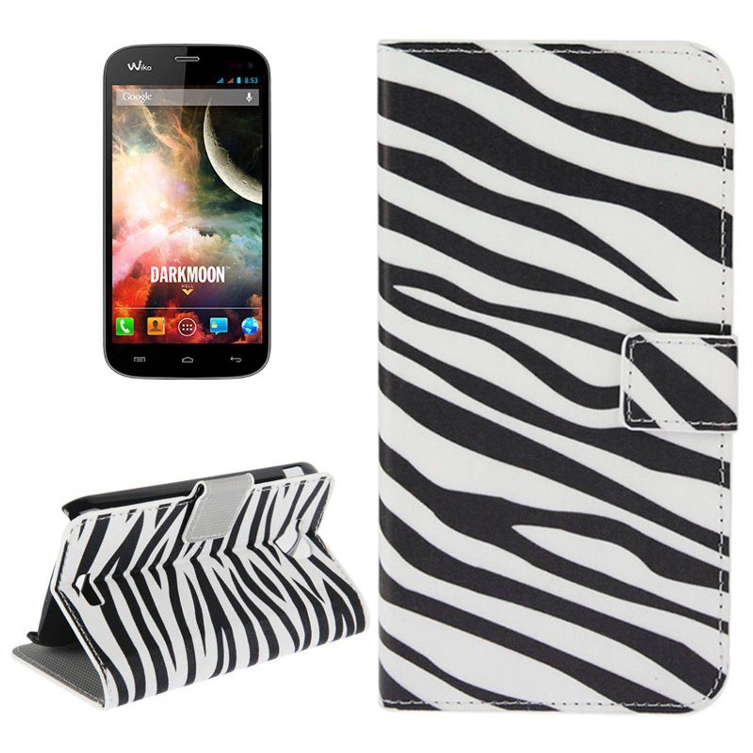 Wiko Darkmoon Handyhülle Backcover Mehrfarbig