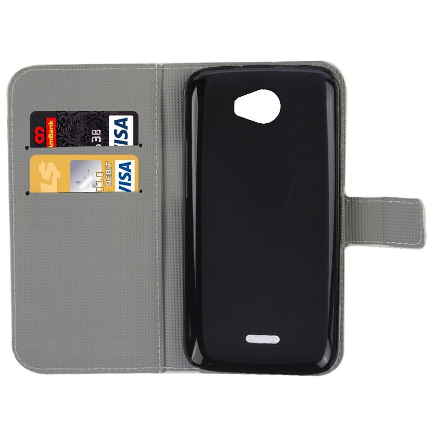 Wiko Barry Handyhülle Backcover Mehrfarbig