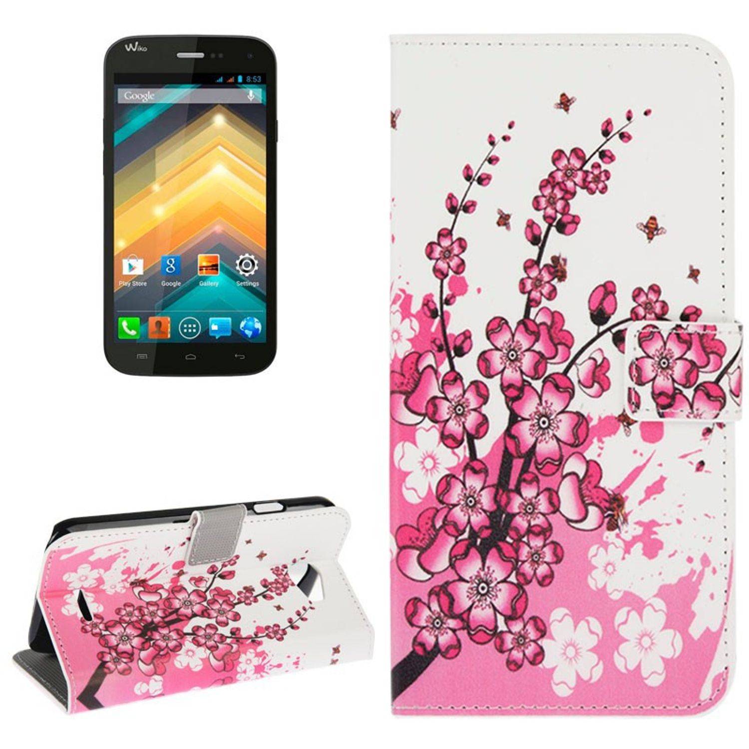 Wiko Barry Handyhülle Backcover Mehrfarbig