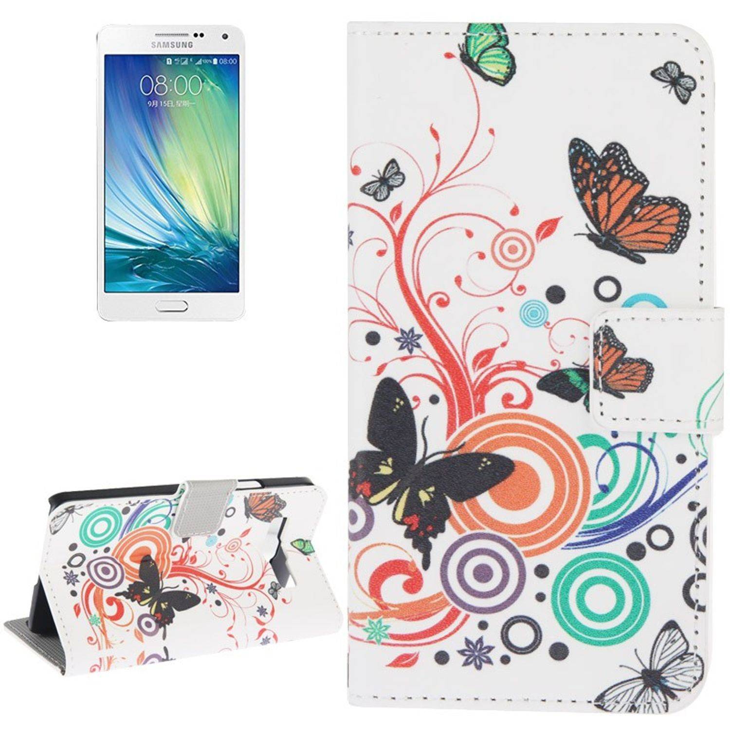 Samsung Galaxy A3 (2015) Handyhülle Backcover Mehrfarbig