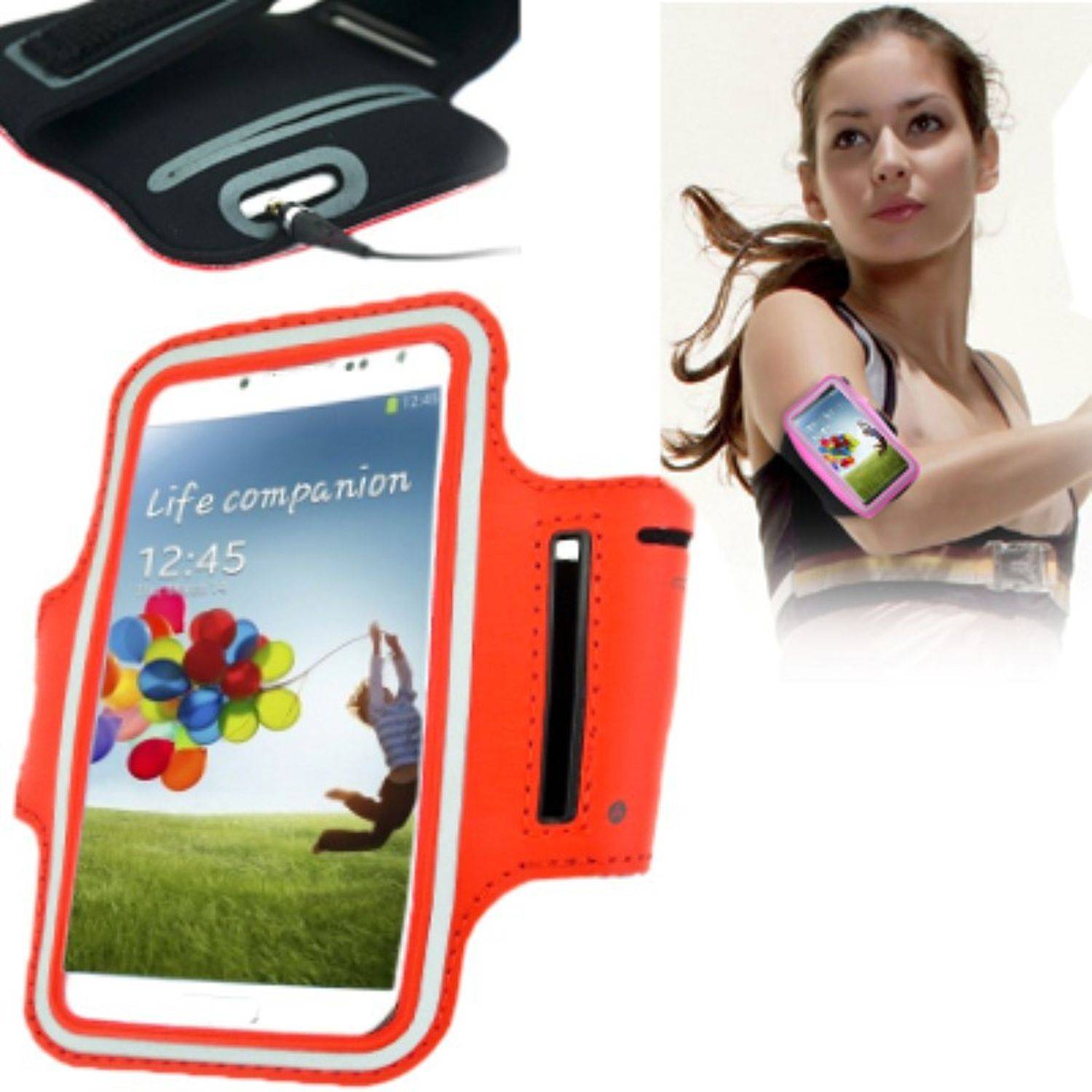 Samsung Galaxy S4 Handyhülle Backcover Rot