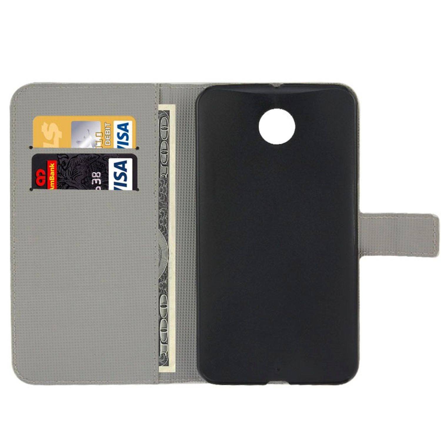 Motorola Google Nexus 6 Handyhülle Backcover Mehrfarbig