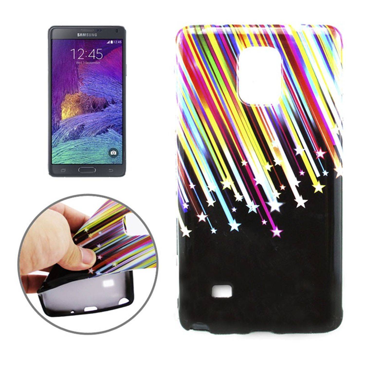 Samsung Galaxy Note 4 Handyhülle Backcover Mehrfarbig