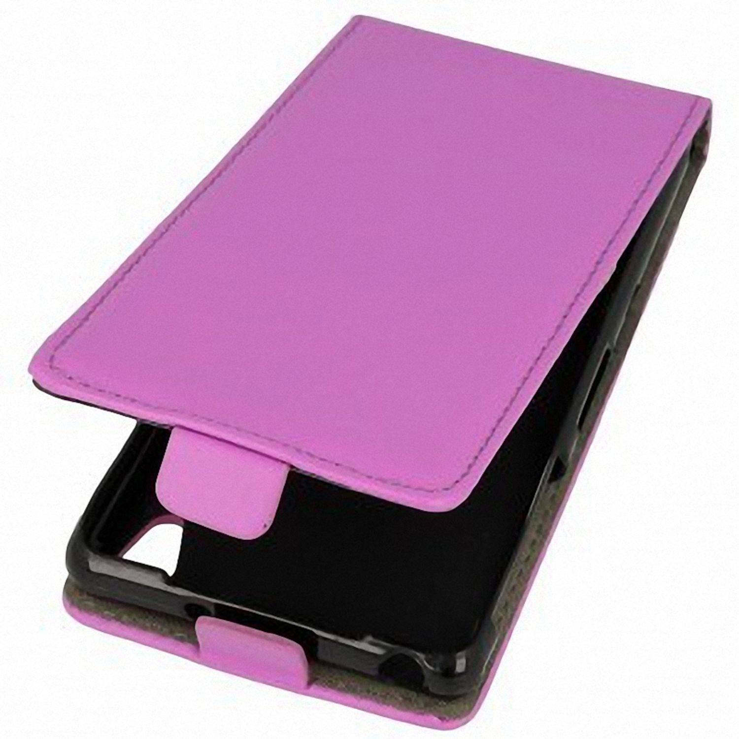 Sony Xperia T3 Style Handyhülle Backcover Violett