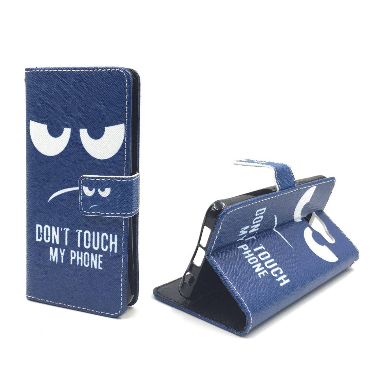 Samsung Galaxy A3 (2016) Handyhülle Bookcover Blau