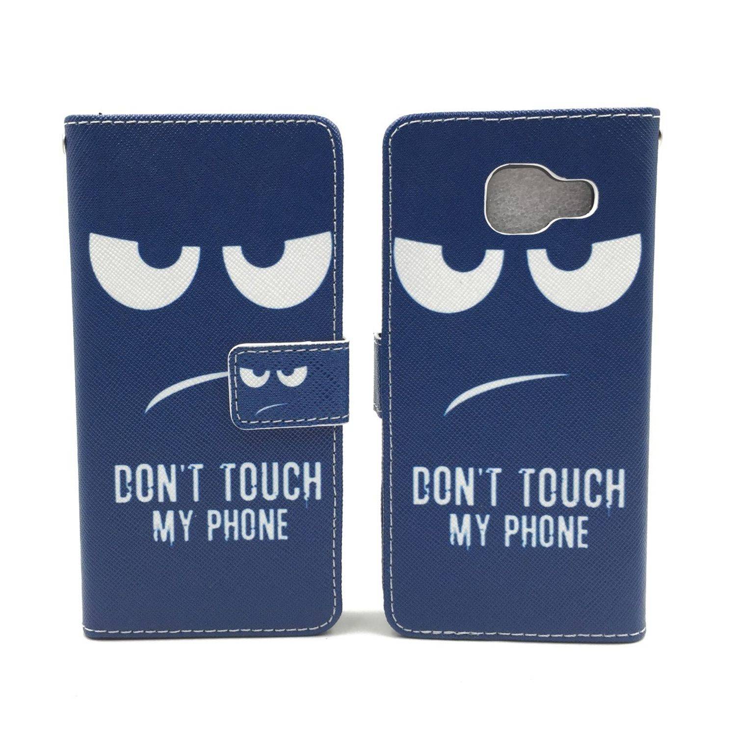 Samsung Galaxy A3 (2016) Handyhülle Bookcover Blau