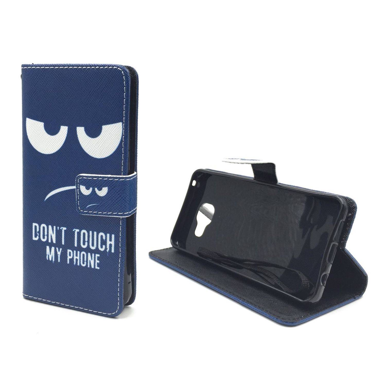 Samsung Galaxy A3 (2016) Handyhülle Bookcover Blau