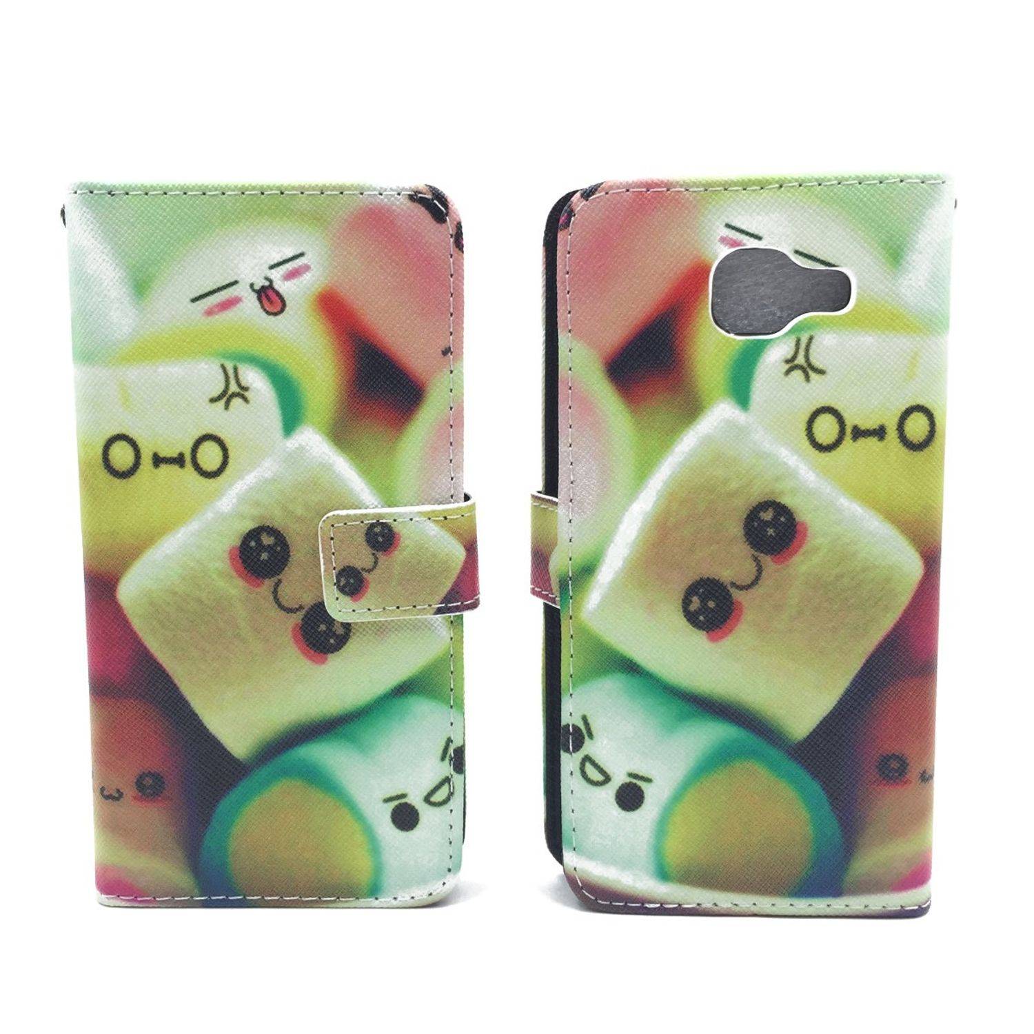 Samsung Galaxy A5 (2016) Handyhülle Bookcover Mehrfarbig