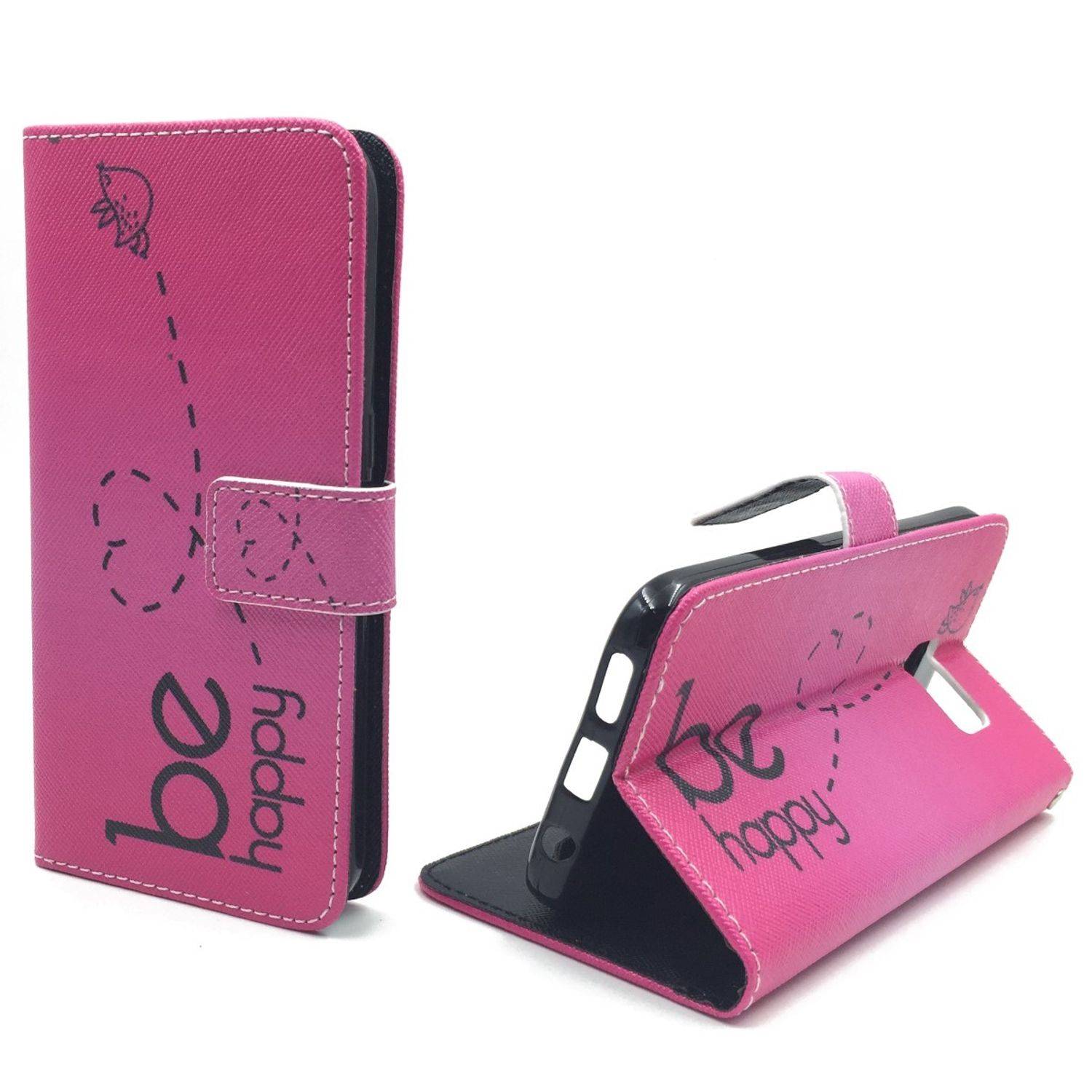 Samsung Galaxy S7 Handyhülle Bookcover Rosa
