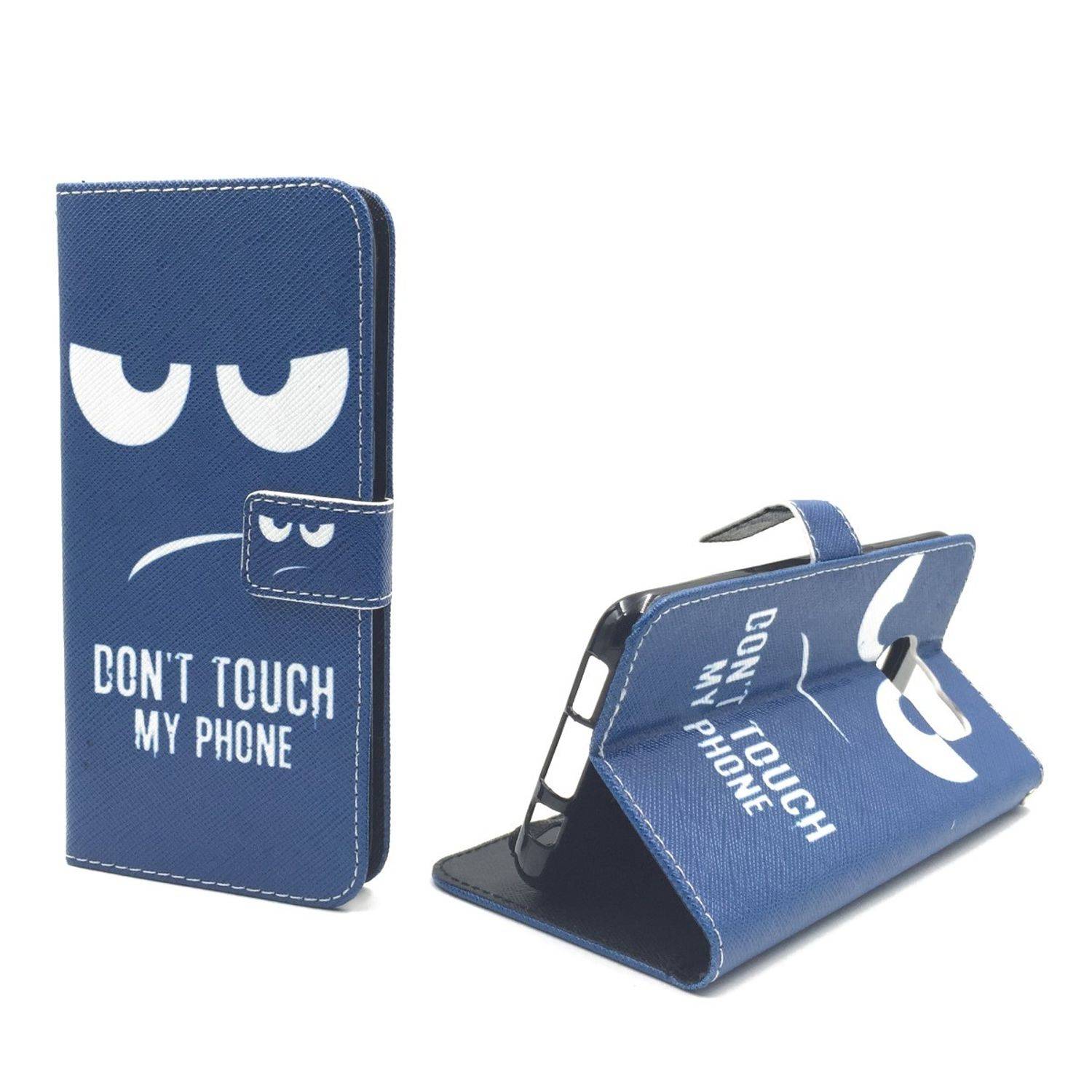 Samsung Galaxy S7 Edge Handyhülle Bookcover Blau