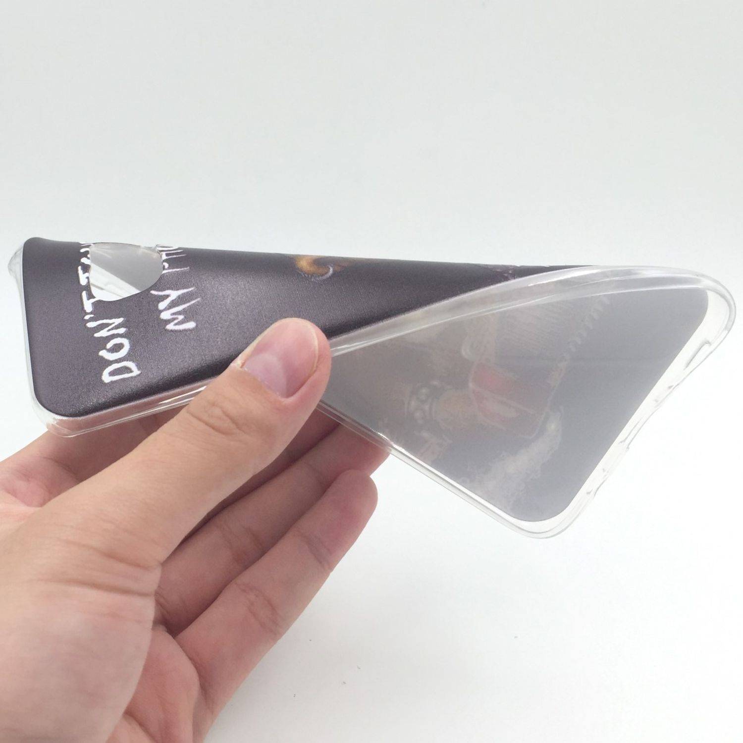Samsung Galaxy S7 Edge Handyhülle Backcover Schwarz