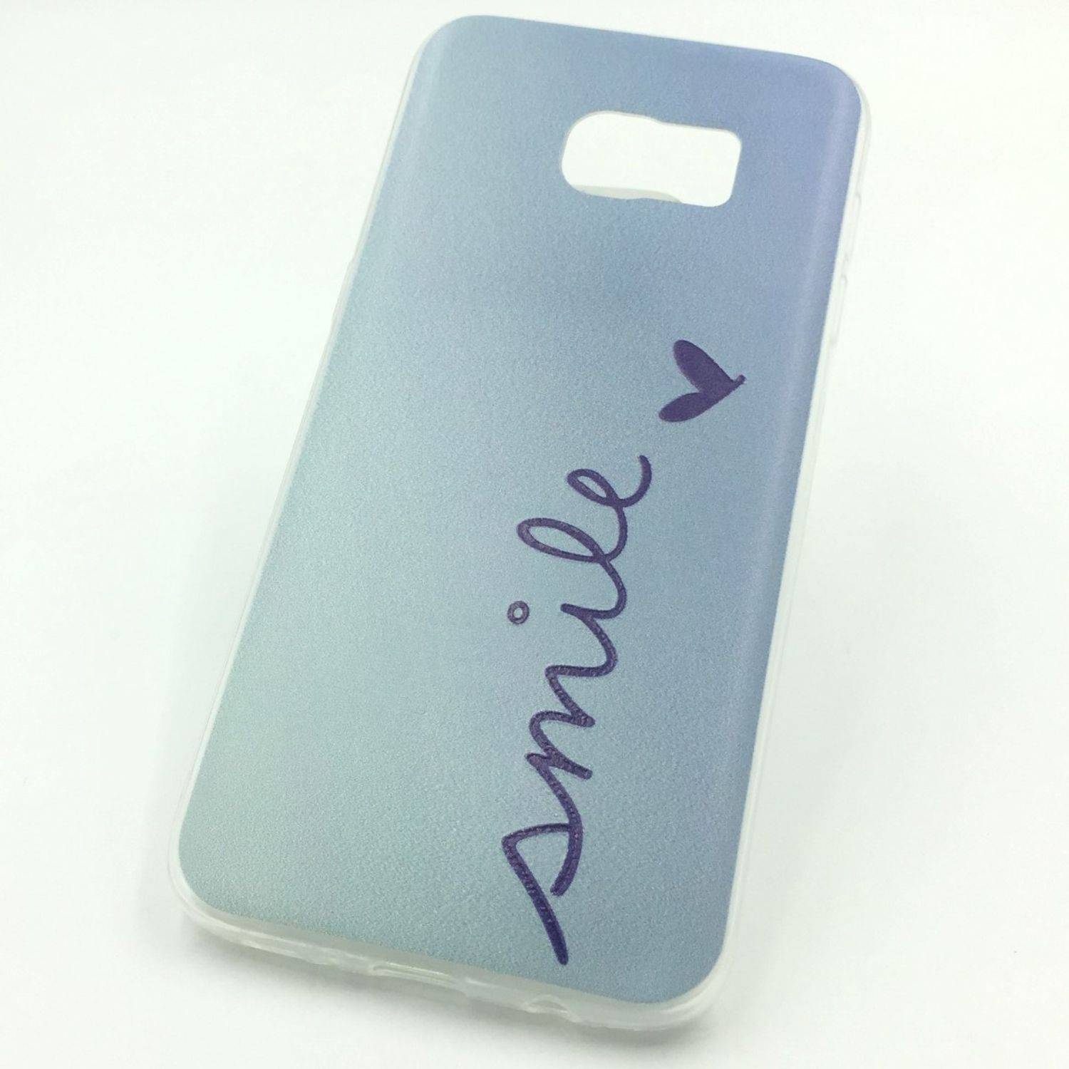 Samsung Galaxy S7 Edge Handyhülle Backcover Blau