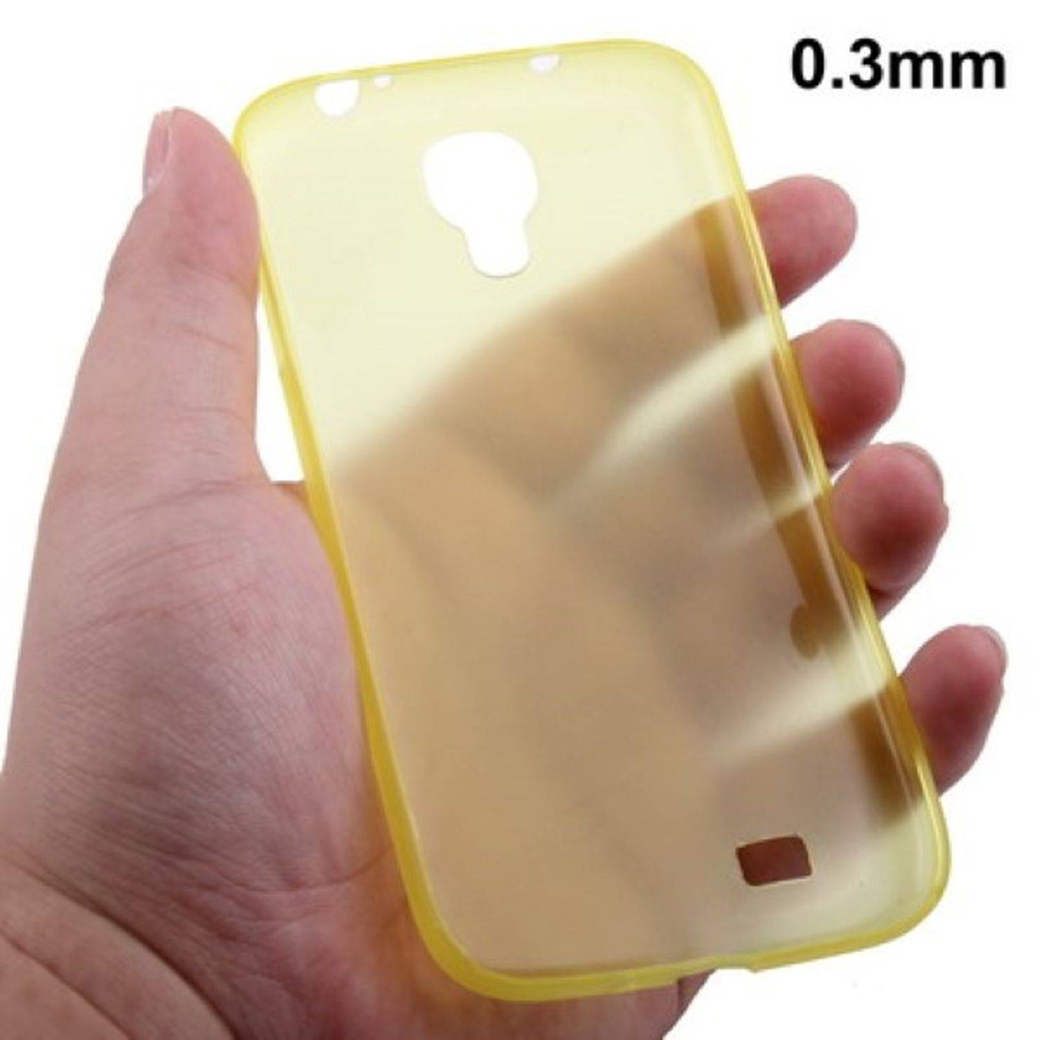 Samsung Galaxy S4 Handyhülle Backcover Gelb