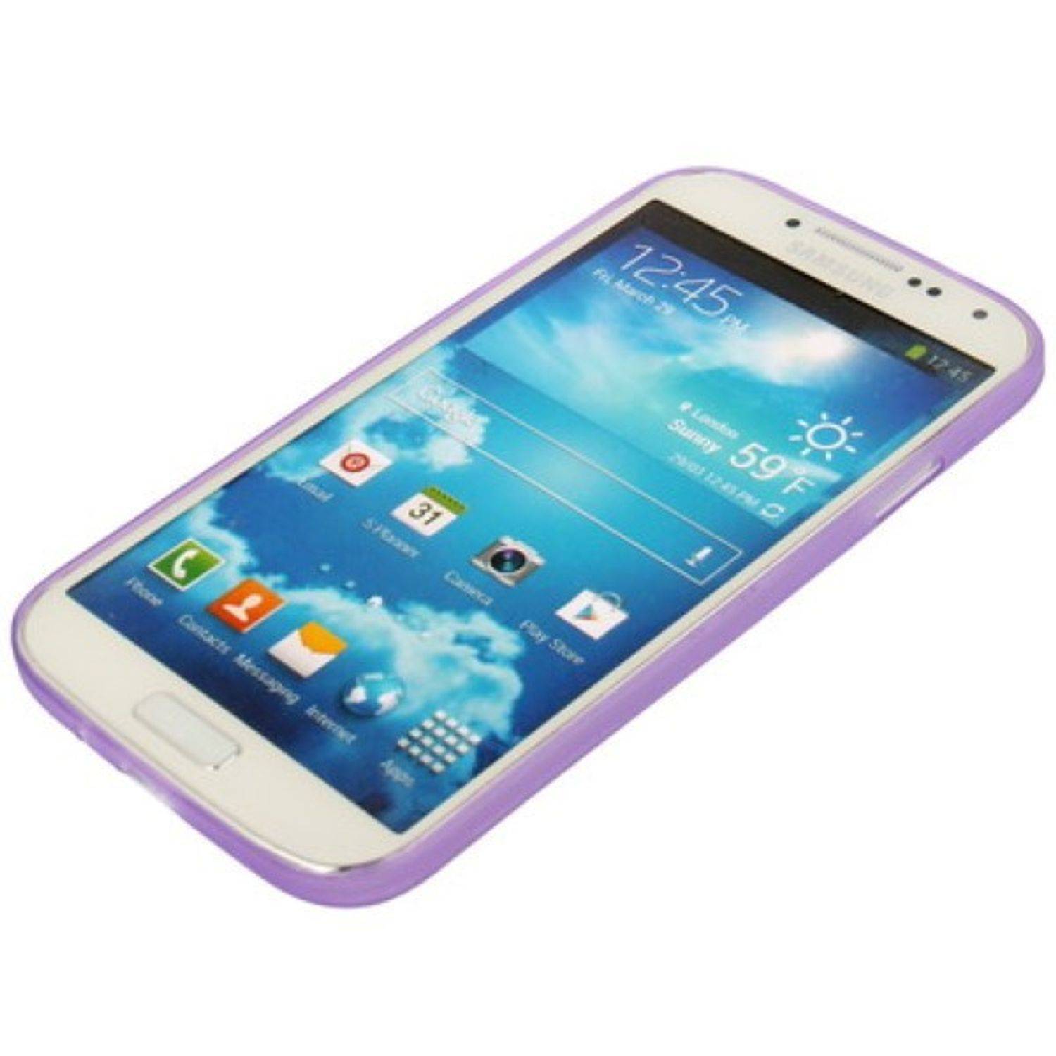 Samsung Galaxy S4 Handyhülle Backcover Gelb