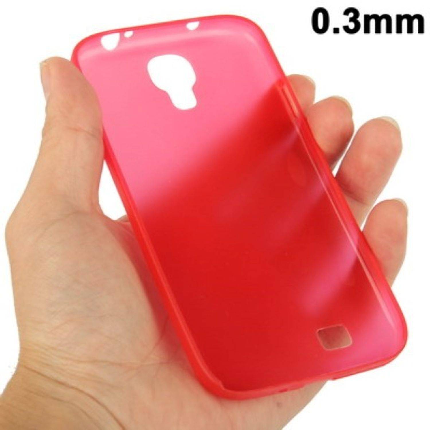 Samsung Galaxy S4 Handyhülle Backcover Rot