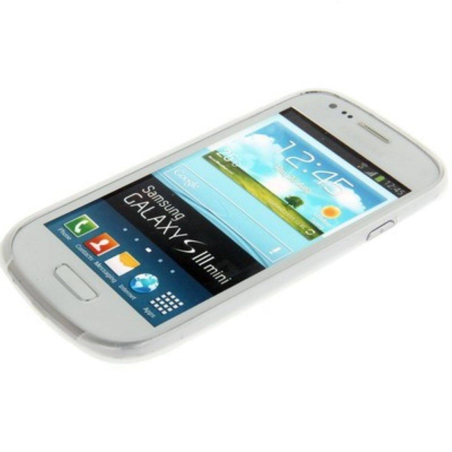 Samsung Galaxy S3 Mini Handyhülle Backcover Violett