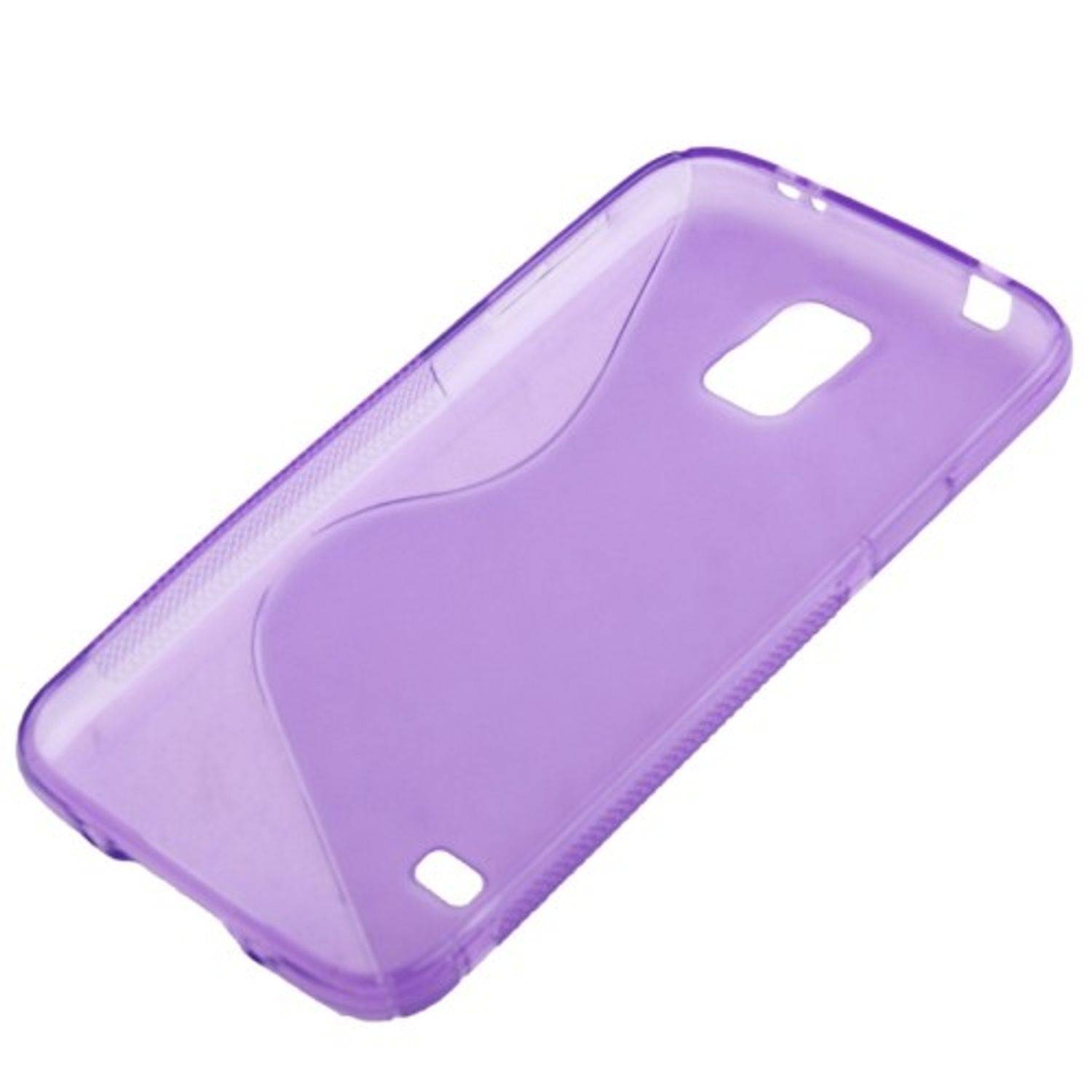 Samsung Galaxy S5 / S5 Neo Handyhülle Backcover Violett
