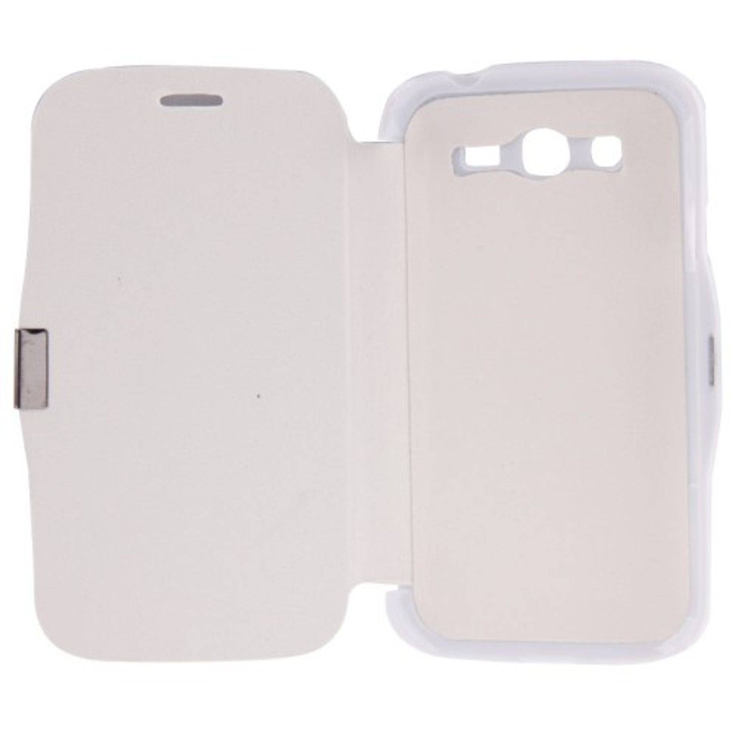 Samsung Galaxy Grand Duos Handyhülle Backcover Weiß