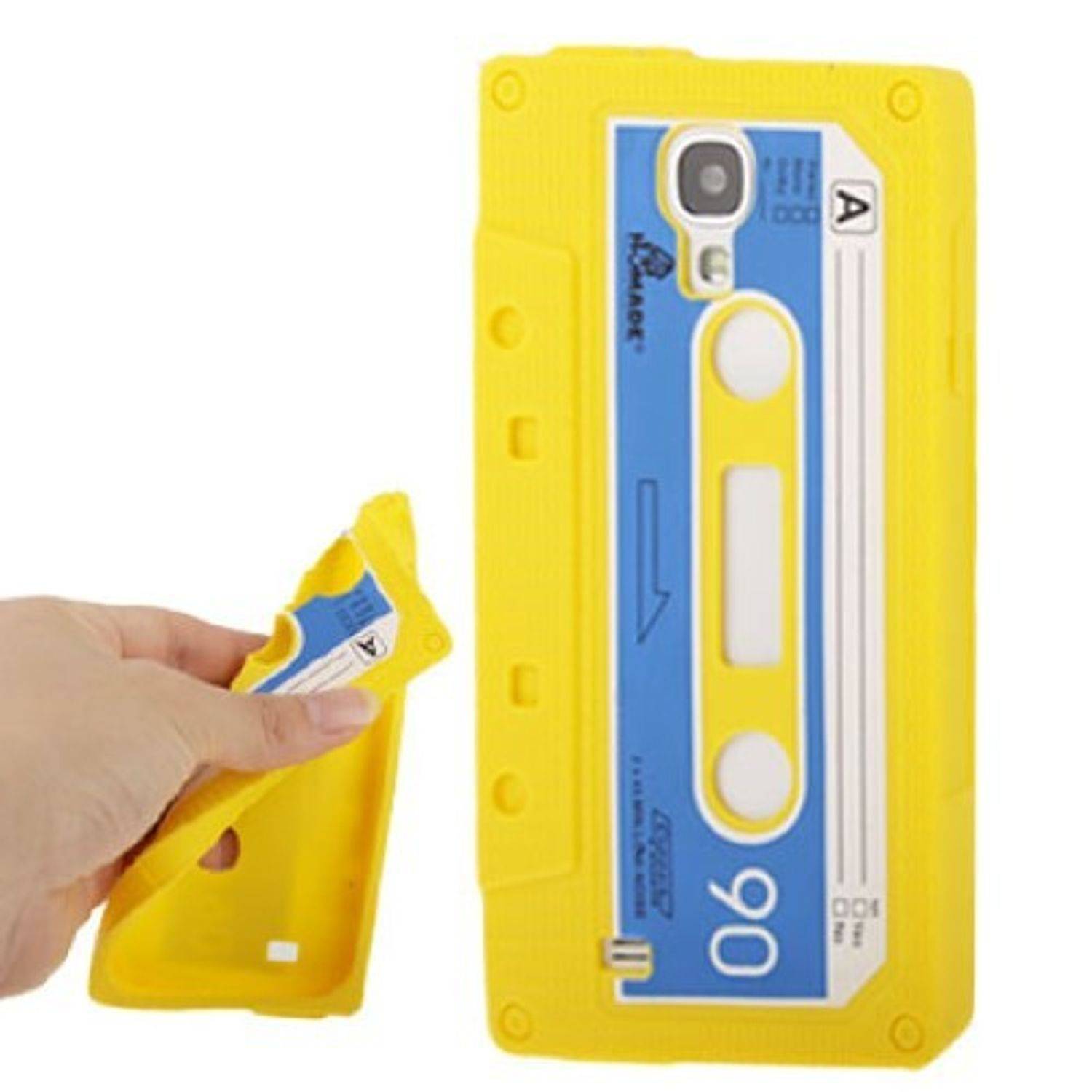 Samsung Galaxy S4 Handyhülle Backcover Gelb