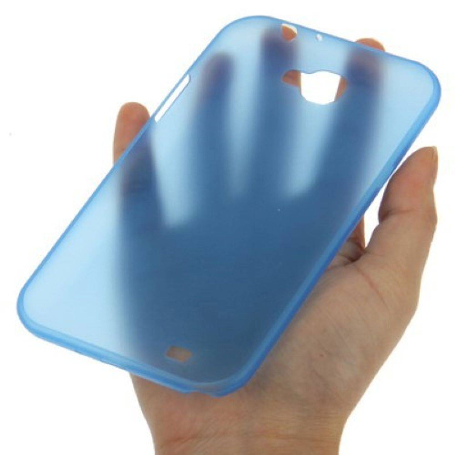 Samsung Galaxy Note 2 N7100 Handyhülle Backcover Blau
