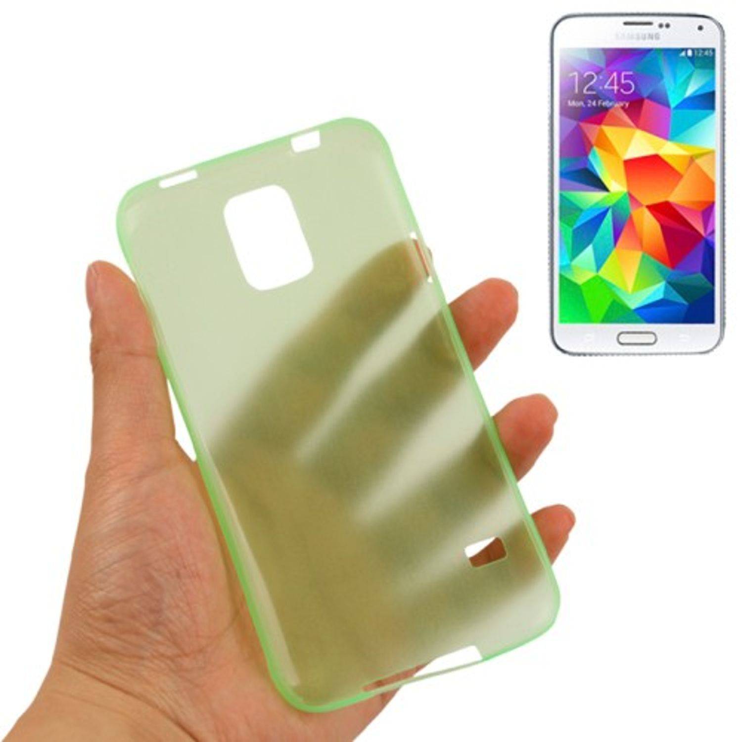 Samsung Galaxy S5 / S5 Neo Handyhülle Backcover Grün