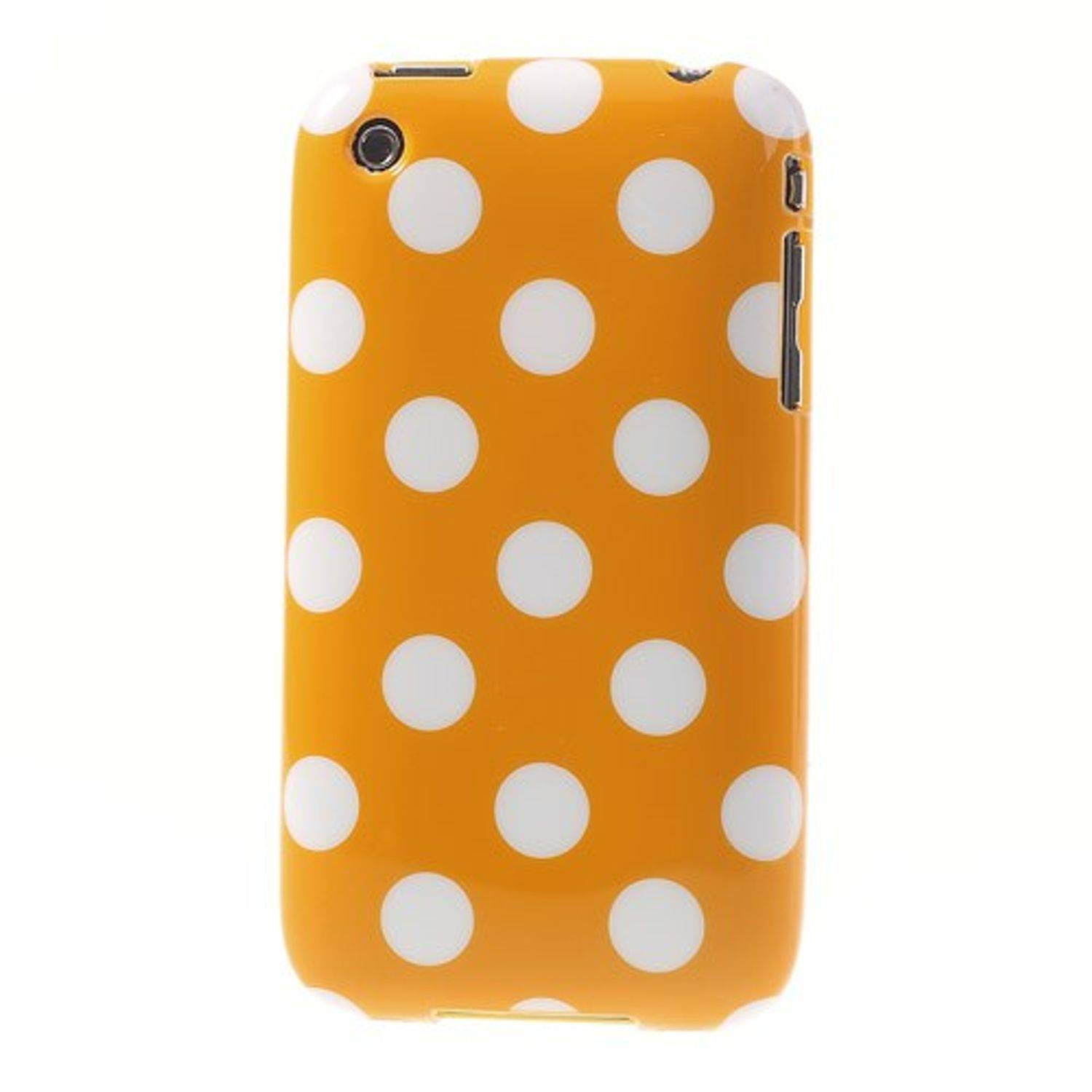 Apple iPhone 3 / 3G / 3GS Handyhülle Backcover Orange